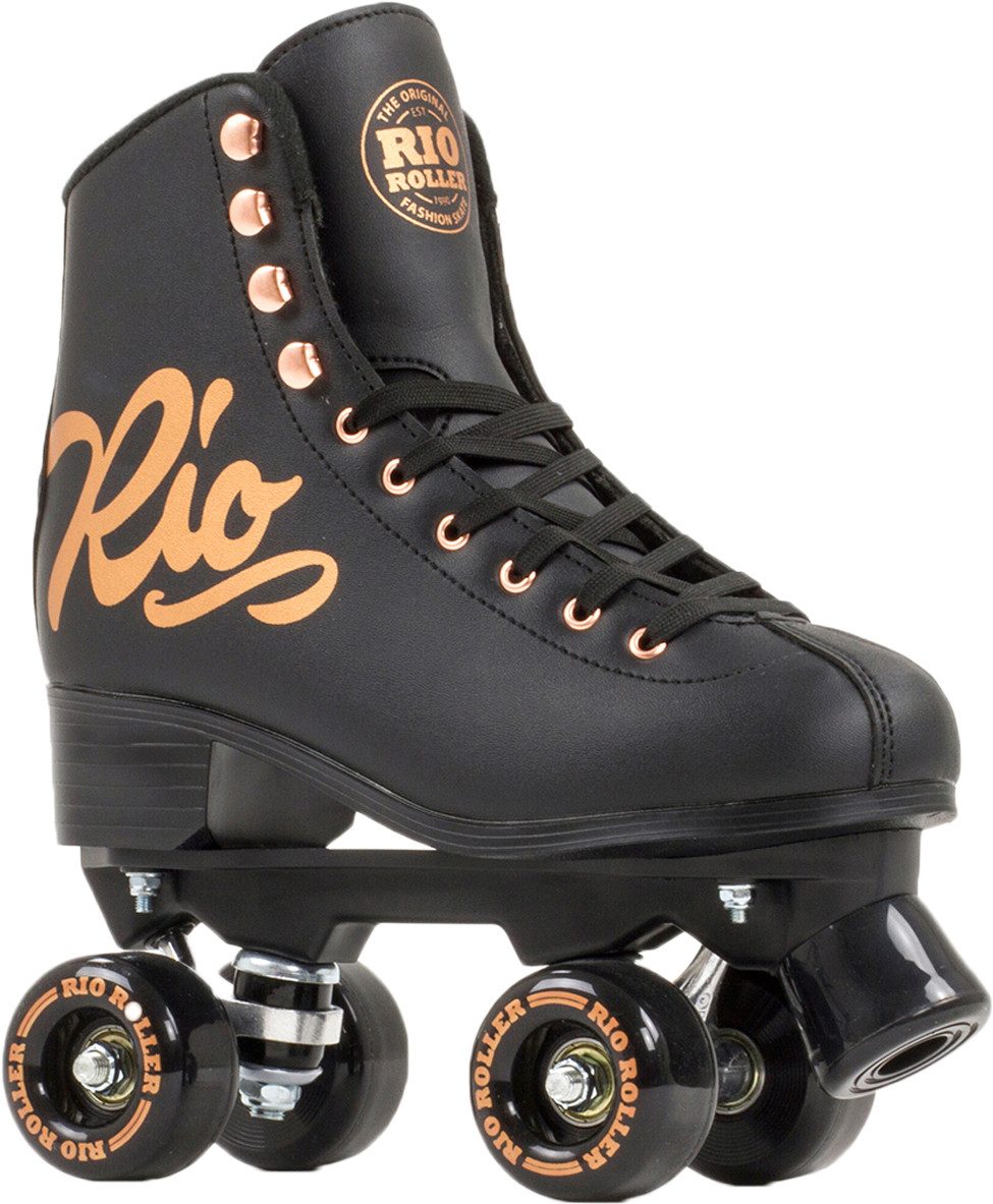 Rollschuhe RIO ROLLER ROSE Rollschuh black