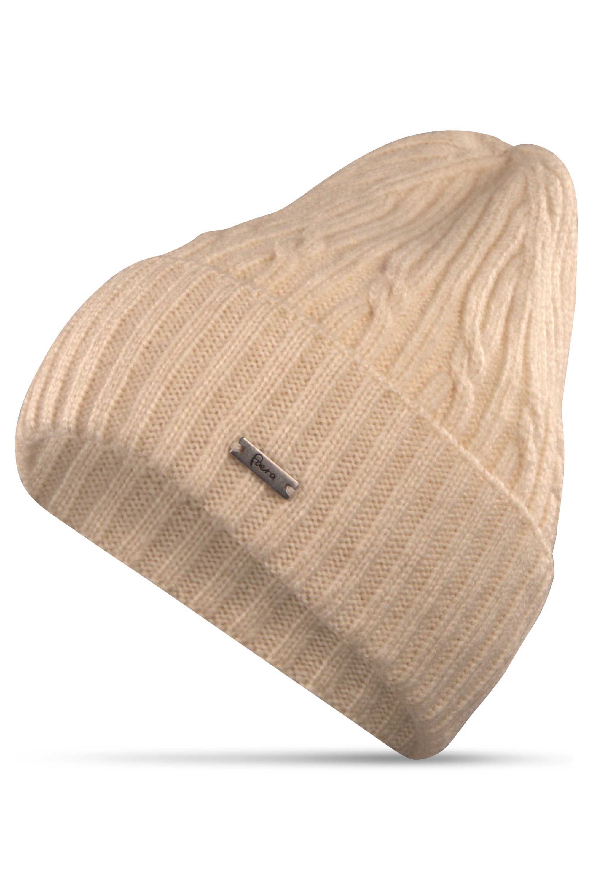malito more than fashion Strickmütze Strickmütze mit Zopfmuster M116 Winter Strickmütze mit Zopfmuster Unisex Onesize