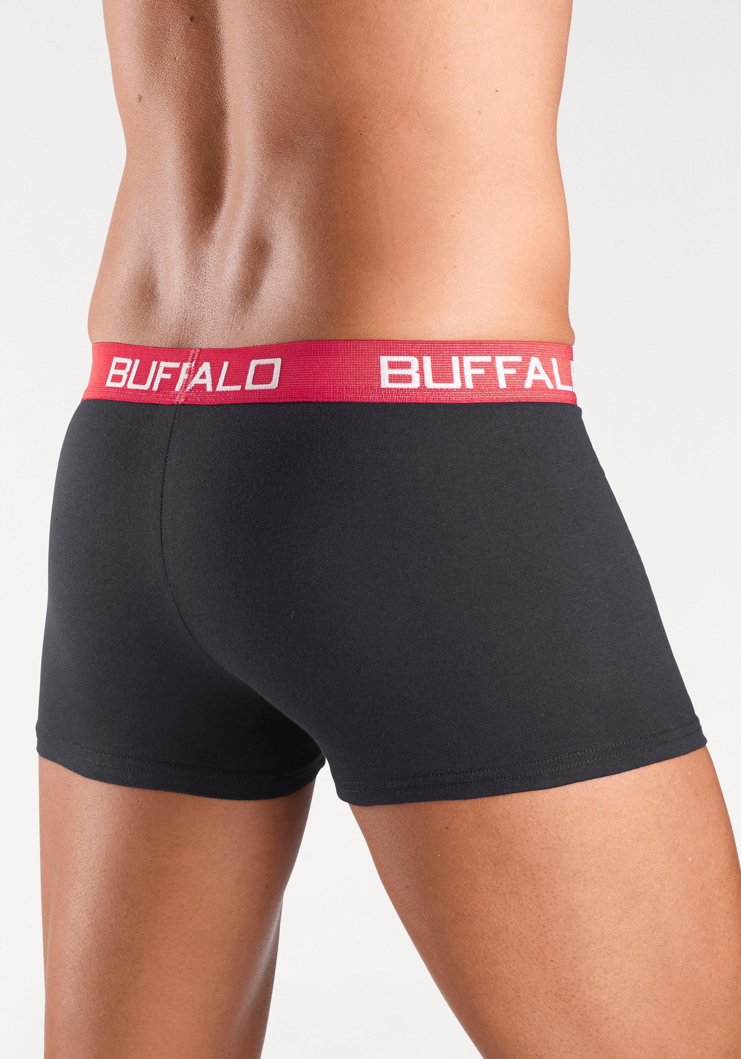 Buffalo Boxer Boxershorts für Herren (Packung, 4-St) aus Baumwoll-Mix