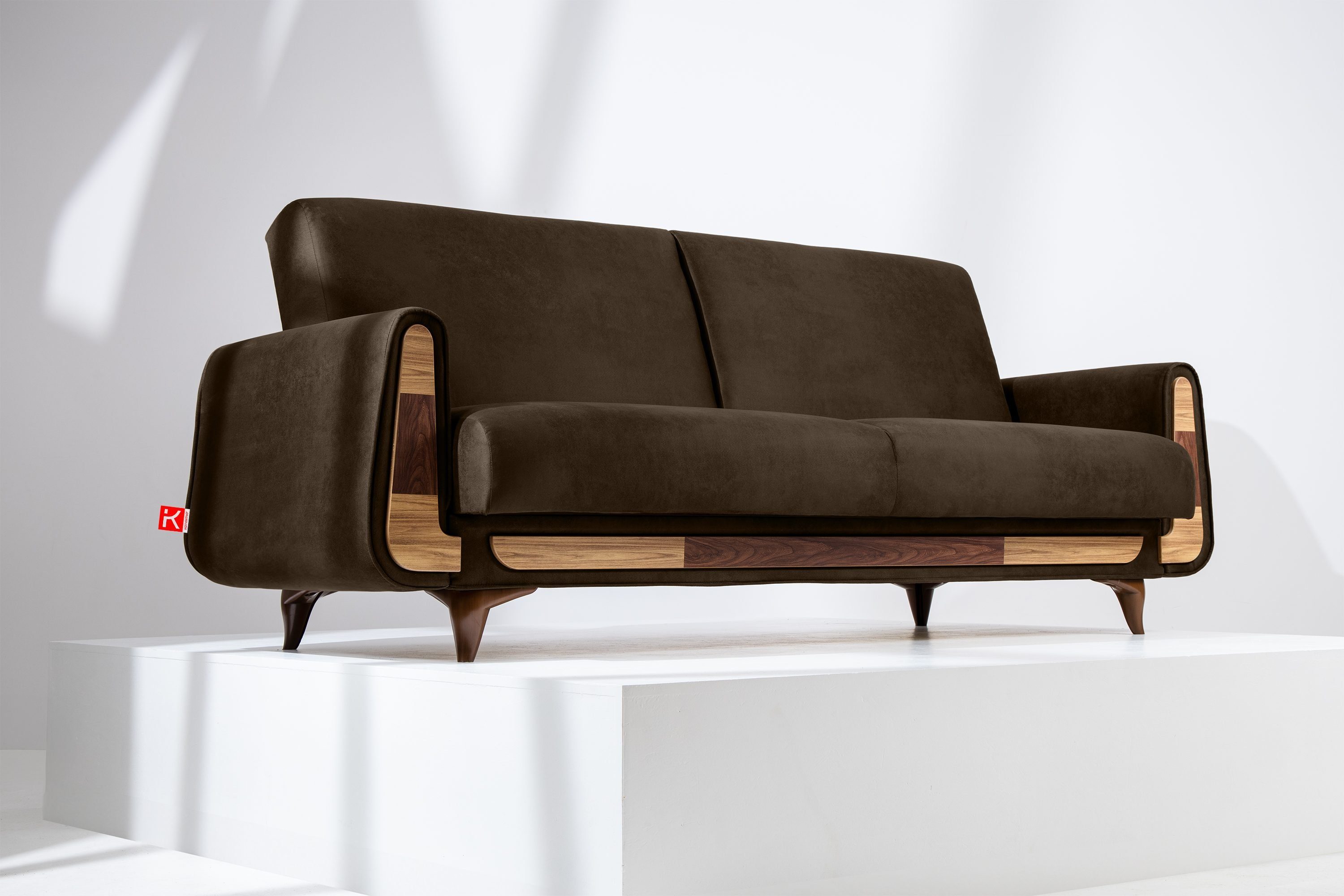 KONSIMO® 3-Sitzer, GUSTAVO, Sofa mit Schlaffunktion, günstig online kaufen