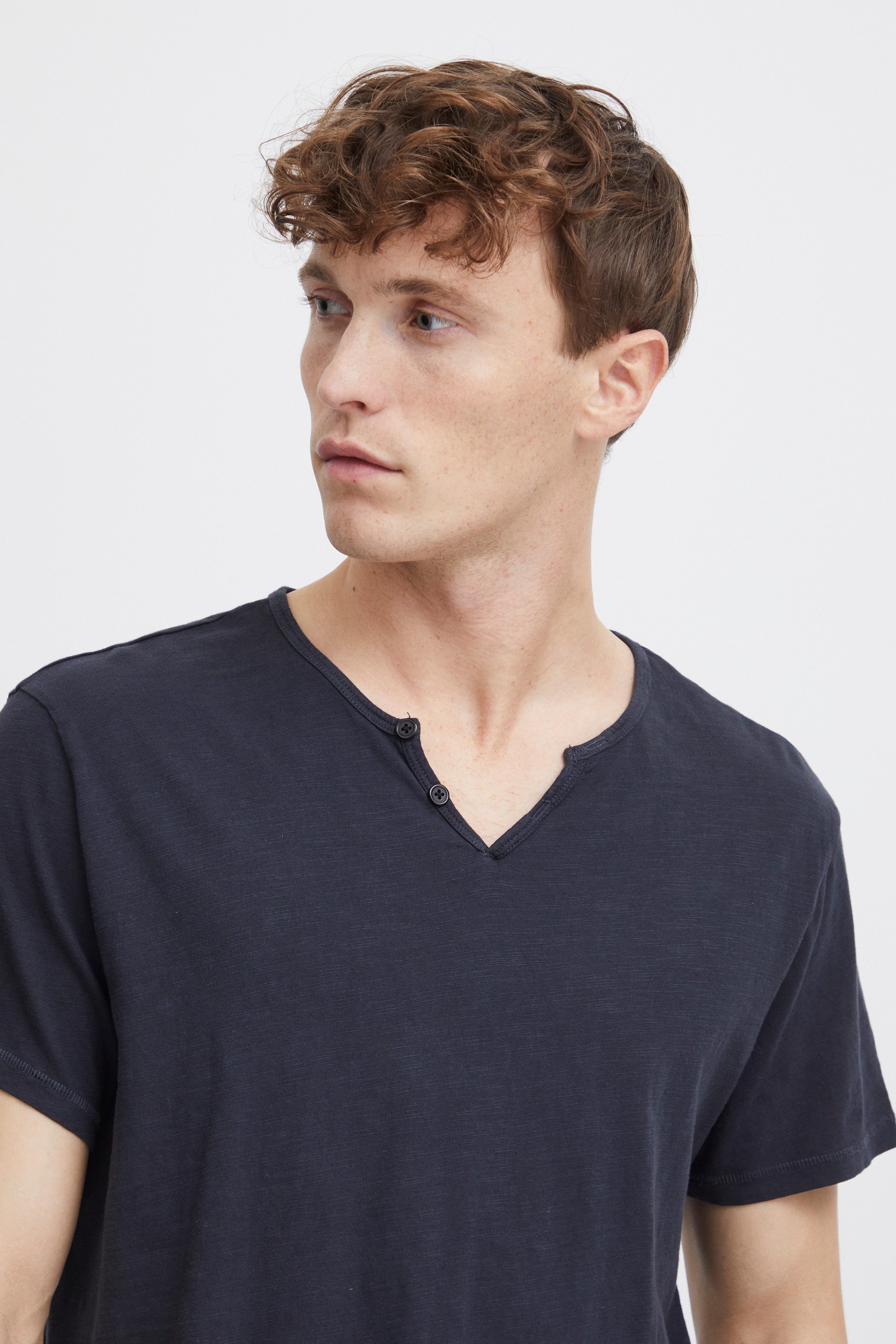 Blend T-Shirt BHAshton split neck tee günstig online kaufen