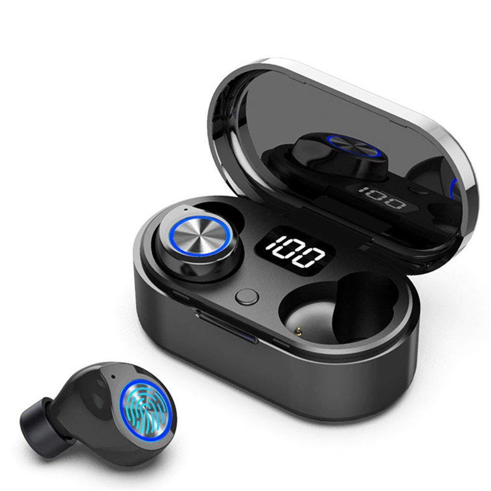 Housruse Bluetooth-Kopfhörer, 5.0, kabellos, Bluetooth, Mini-In-Ear-Kopfhörer  Bluetooth-Kopfhörer