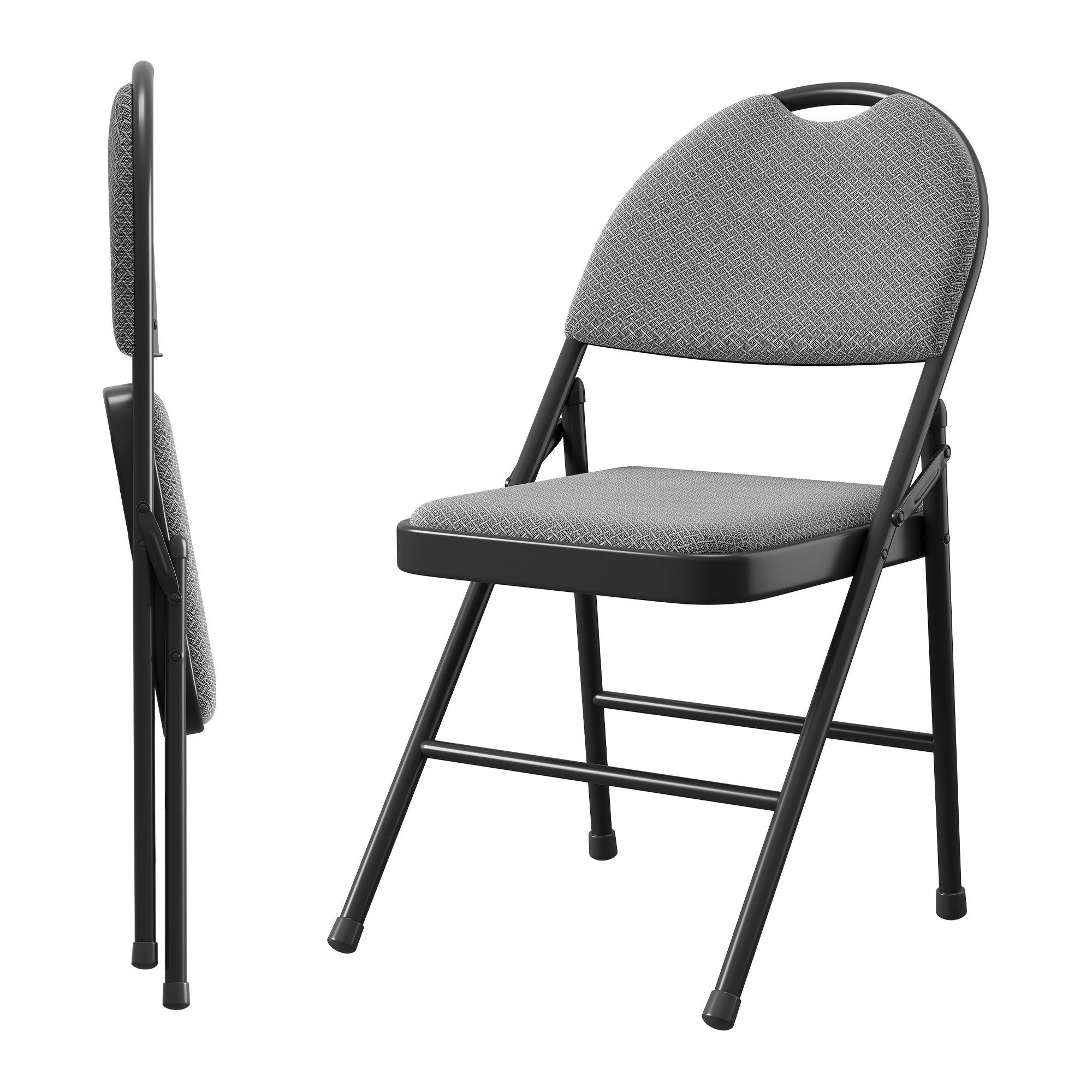 GarveeMore Klappstuhl Gästestuhl Klappstuhl Campingstuhl 2/4/6er Set Gartenstuhl (2 St)