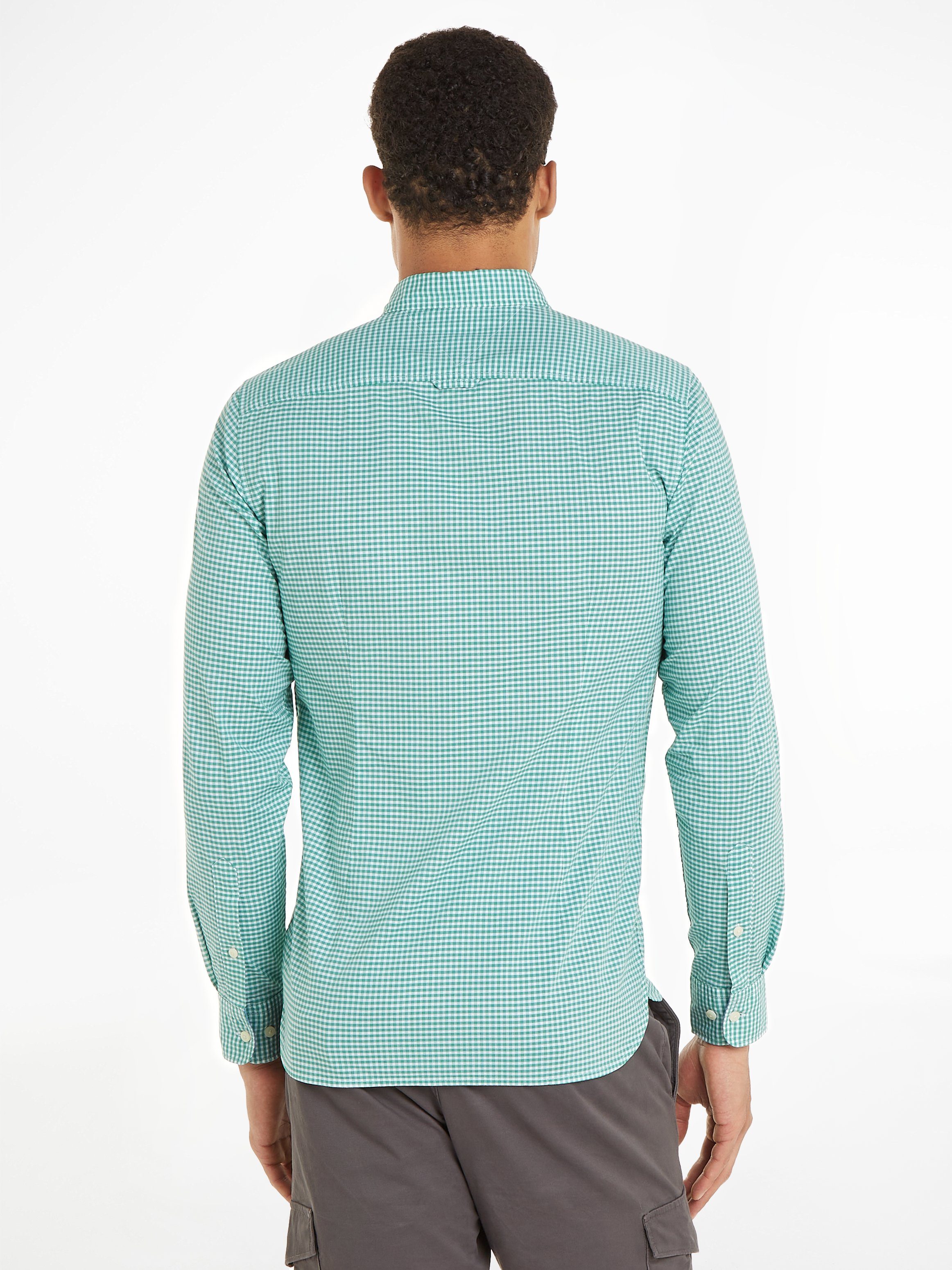 Tommy Hilfiger Karohemd FLEX TEXTURED GINGHAM günstig online kaufen