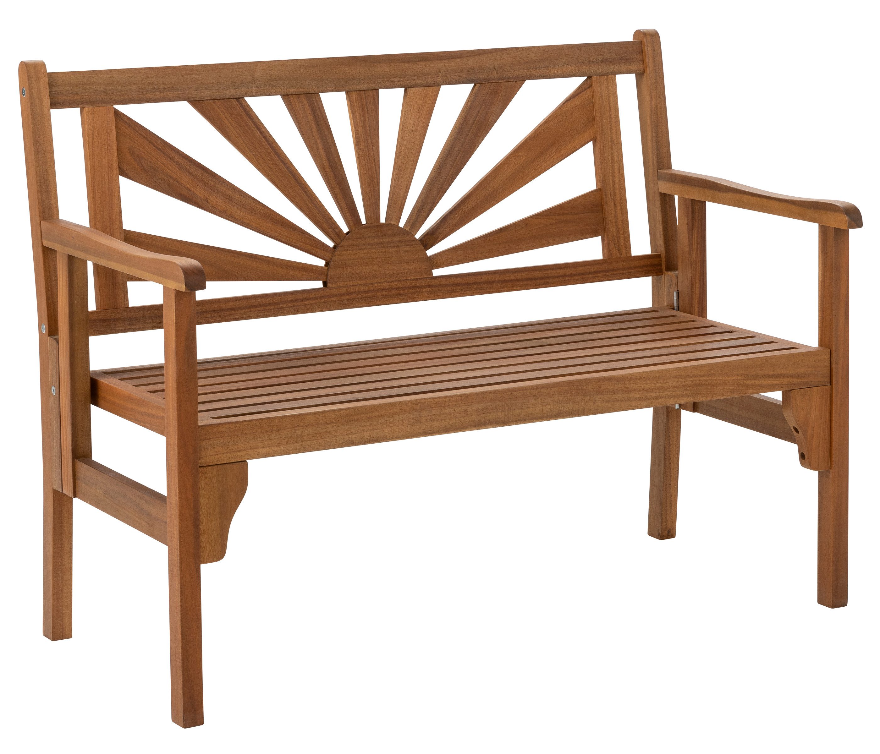 Dehner Gartenbank Sunshine, Klappbank 2-Sitzer, ca. günstig online kaufen