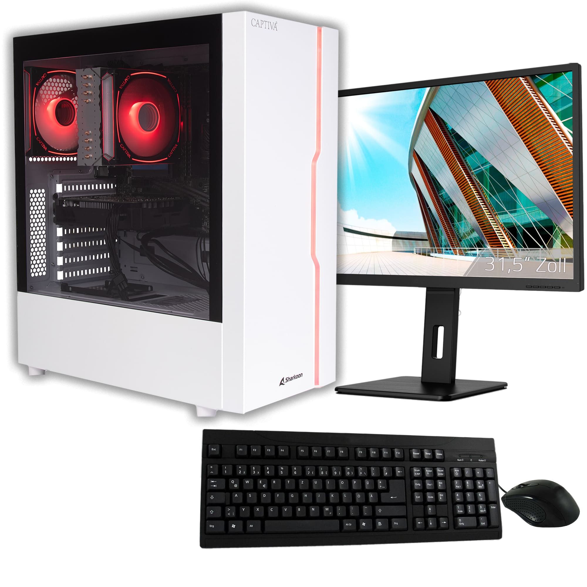 CAPTIVA Advanced Gaming R93-473 TFT Bundle Gaming-PC-Komplettsystem (31,5)