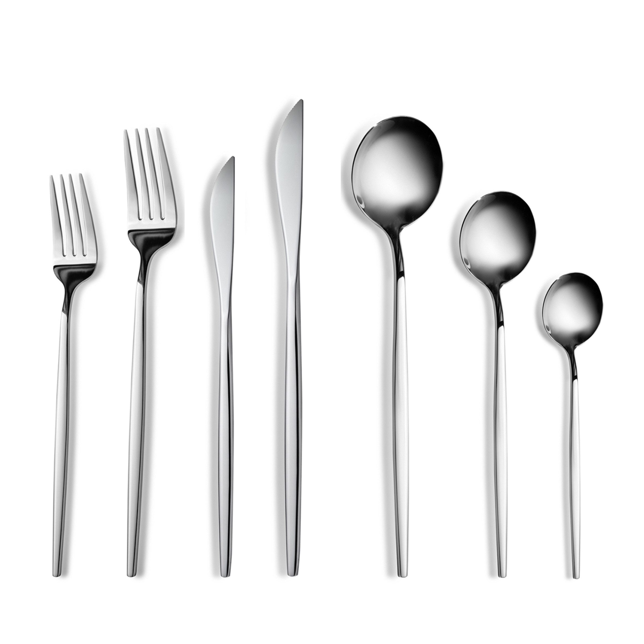 Karaca Besteck-Set Karaca Orion Besteckset für 12 Personen 84-teilig Edelstahl (84-tlg), 12 Personen, Edelstahl