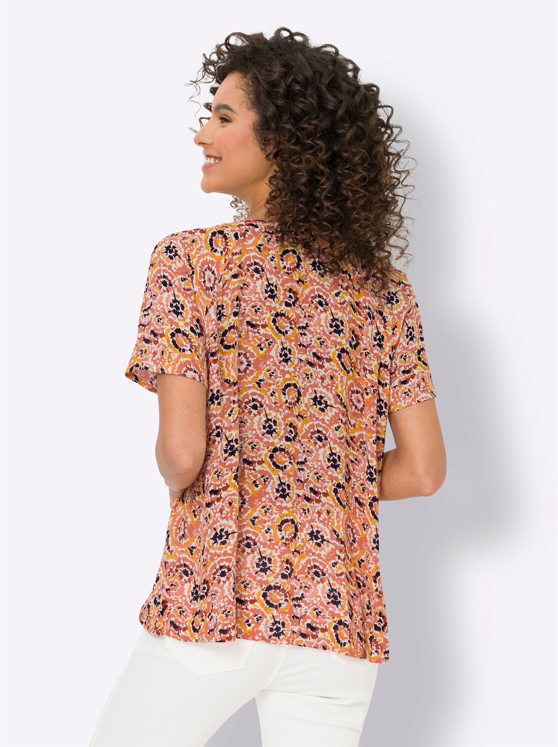 heine Klassische Bluse Druckbluse Kurzarm günstig online kaufen