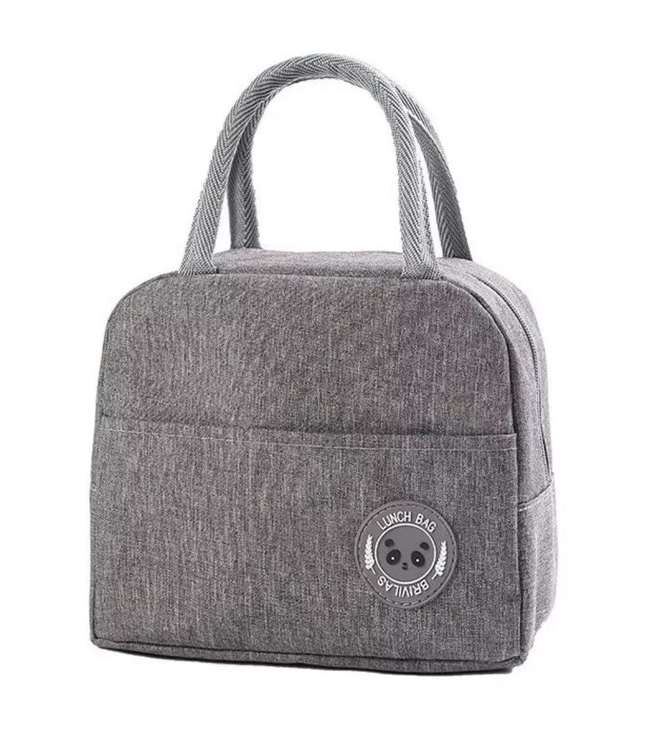 Montegoni Schwimmreifen Isolierte Lunch Tasche mit Aluminiumfolie, Bento Lunch Handtasche (1 x Isolierte Bento Lunchbox), Wärmeisolierte Mahlzeiten Tasche für Essen