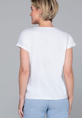 bianca Print-Shirt JULIE mit coolem Frontmotiv und Schmucksteinchen