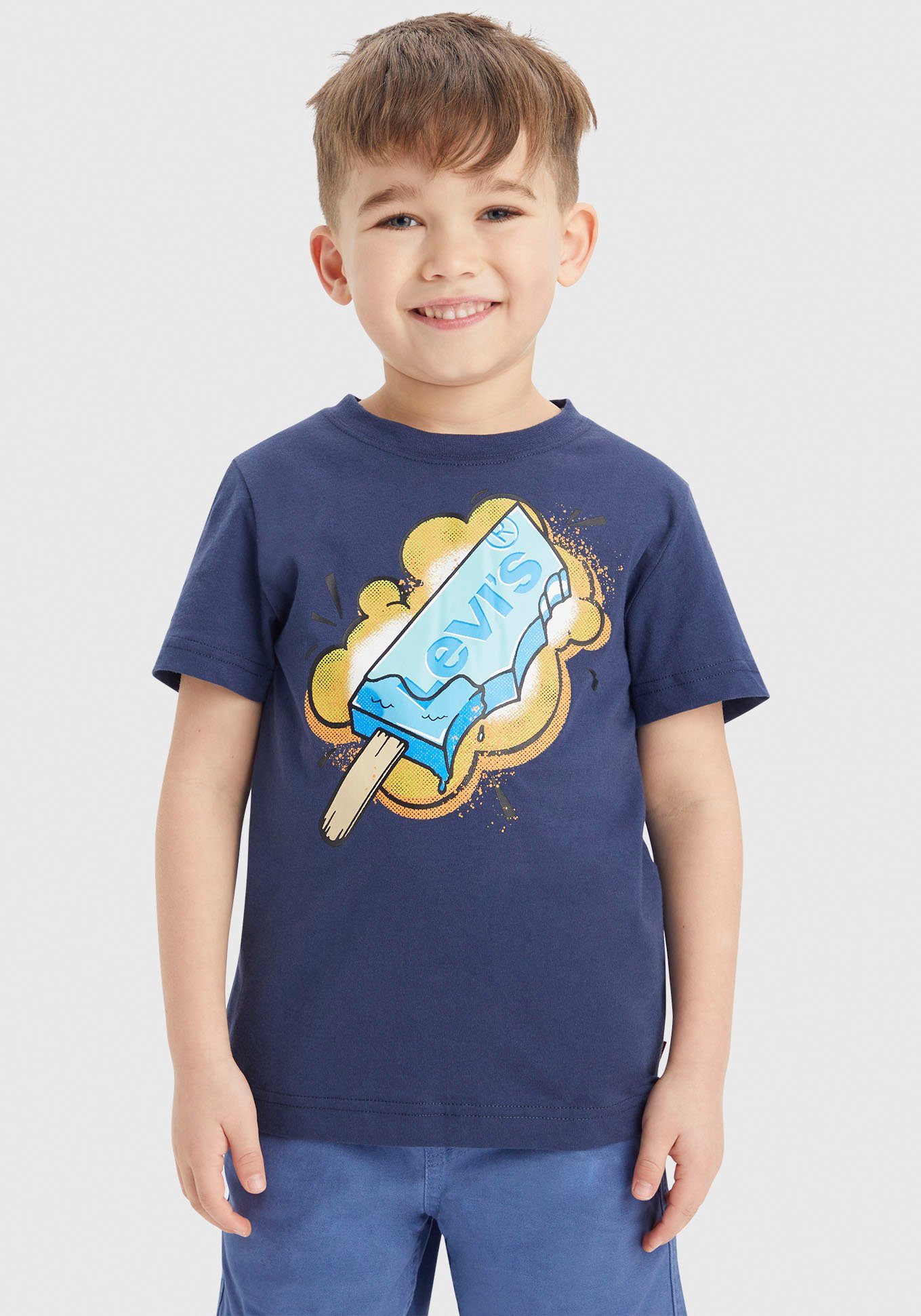 Levi's® Kids T-Shirt LVB POPSICLE ACADEMY for TEE NAVAL BOYS