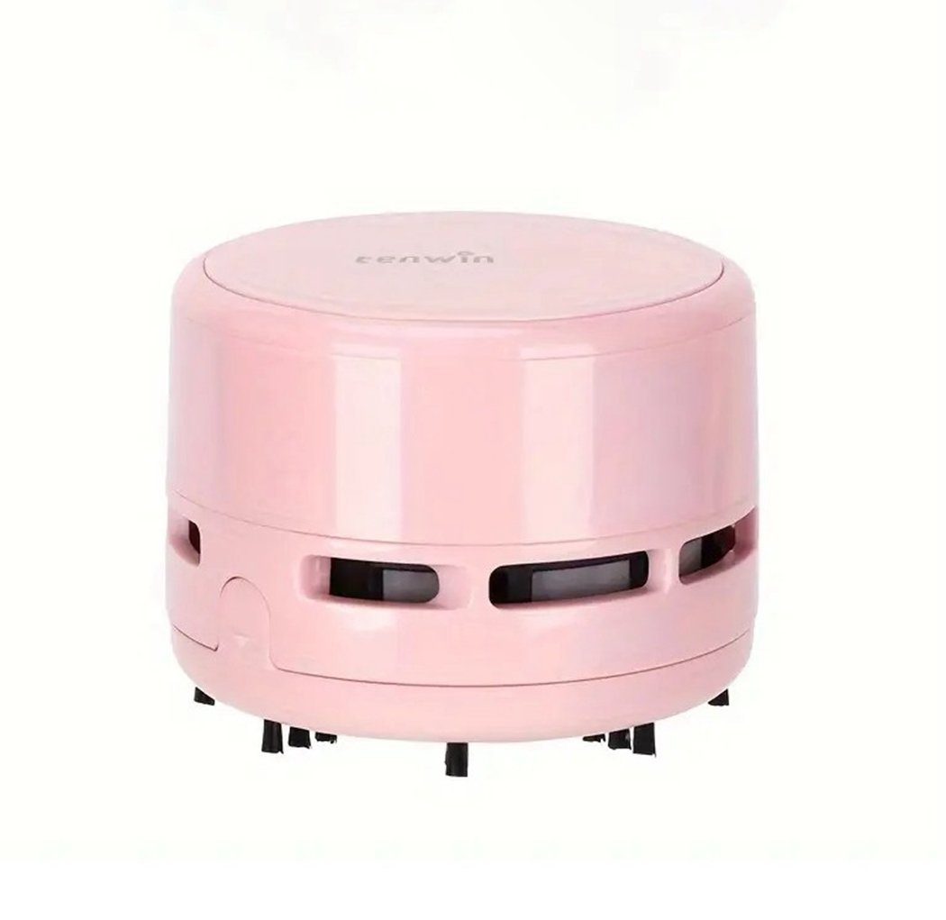 TUABUR Handstaubsauger pink Reinigung Staubsauger Gummiresten Desktop-Mini-Staubsauger, zur von