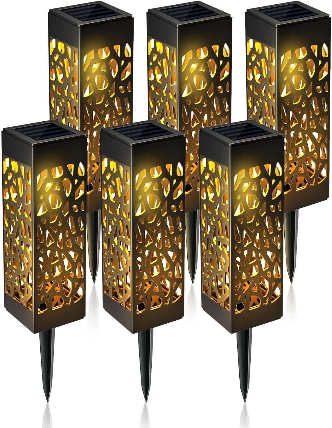 BlingBin LED Solarleuchte LED Solar Gartenleuchten, günstig online kaufen