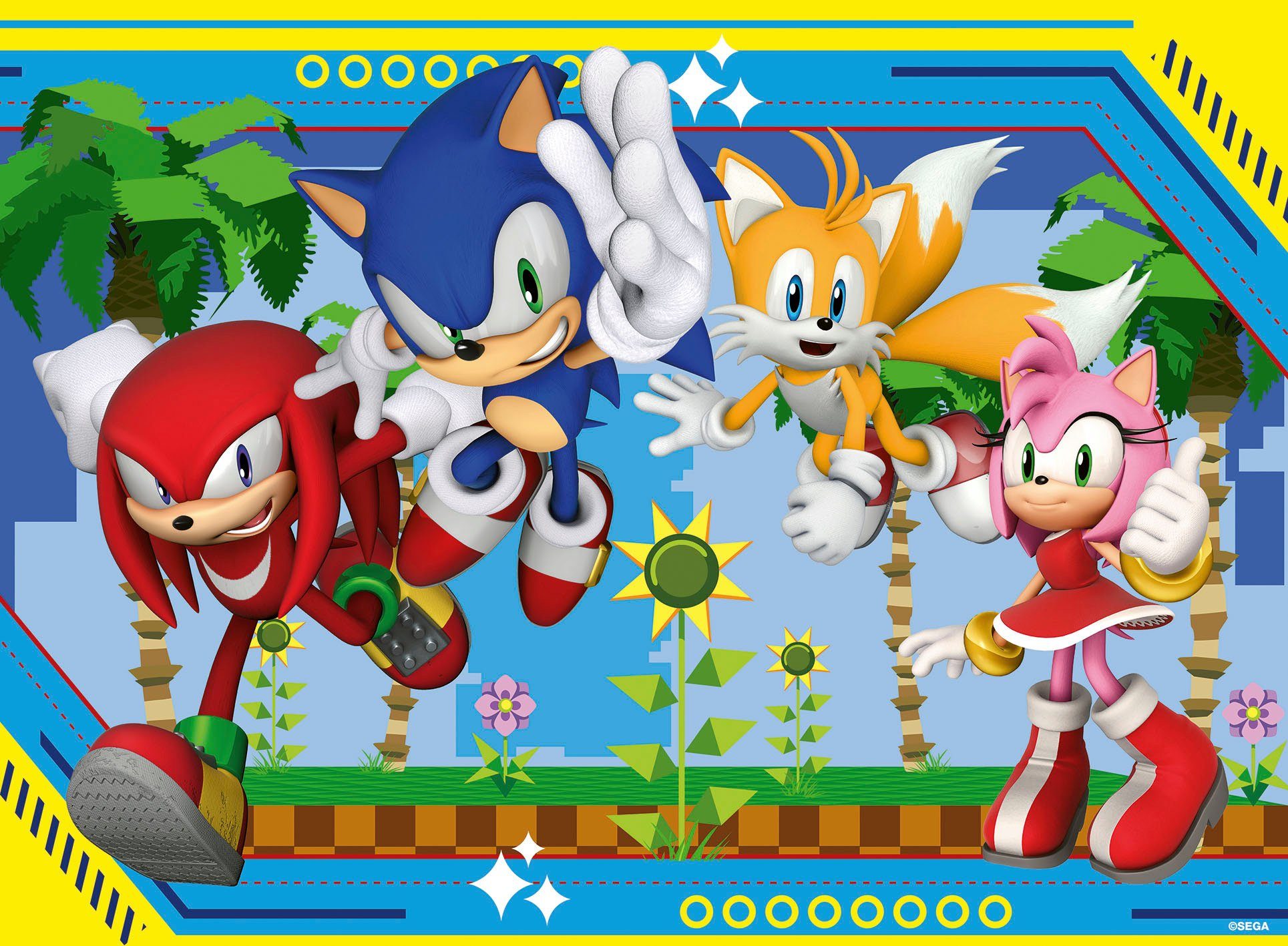 Ravensburger Puzzle Nichts kann Sonic aufhalten, 100 Puzzleteile, Made in G günstig online kaufen