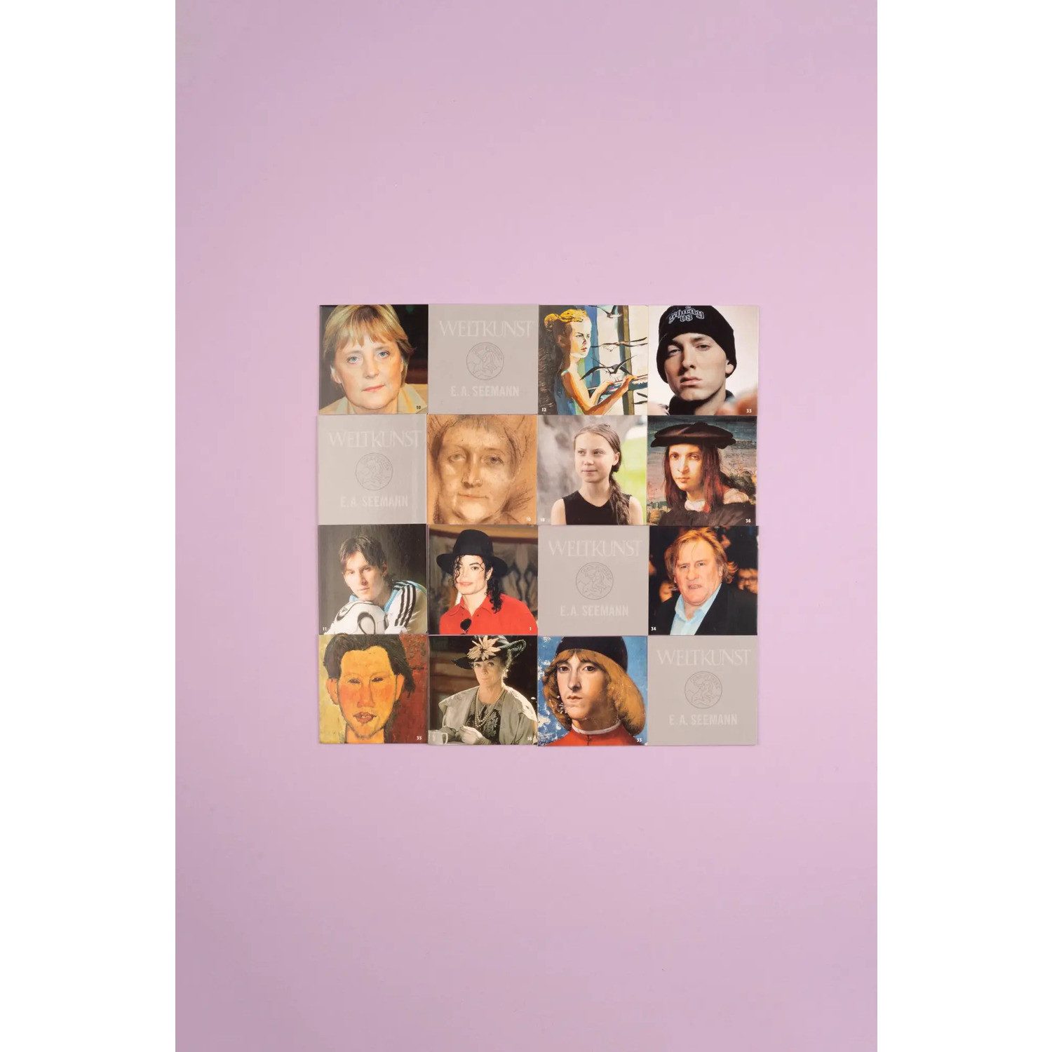 E. A. Seemann Spiel Heimliche Zwillinge. Memo, Secret Twins. Matching Game