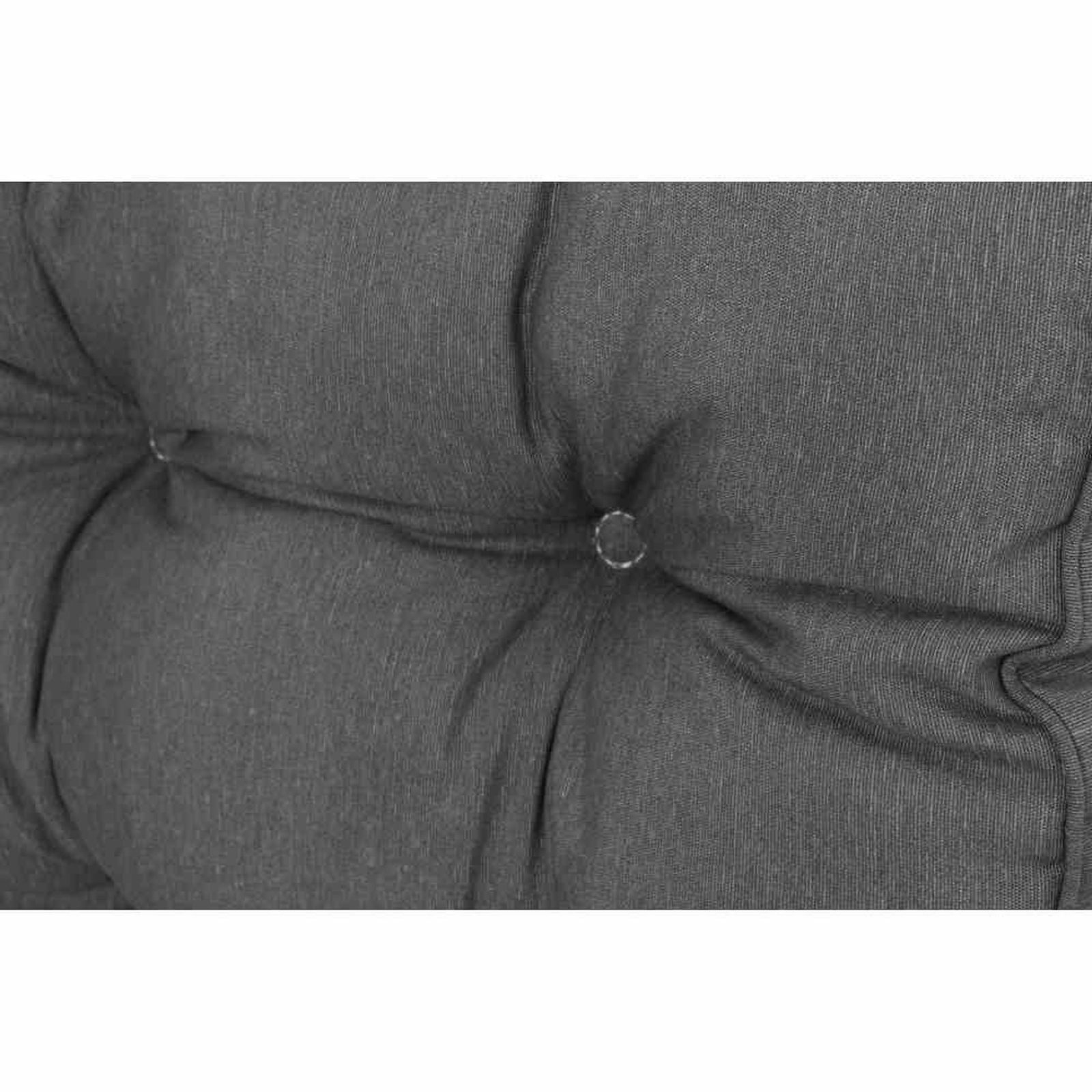 Madison Sitzauflage Panama grau, Sitzkissen Florance 50% Baumwolle / 45% Polyester