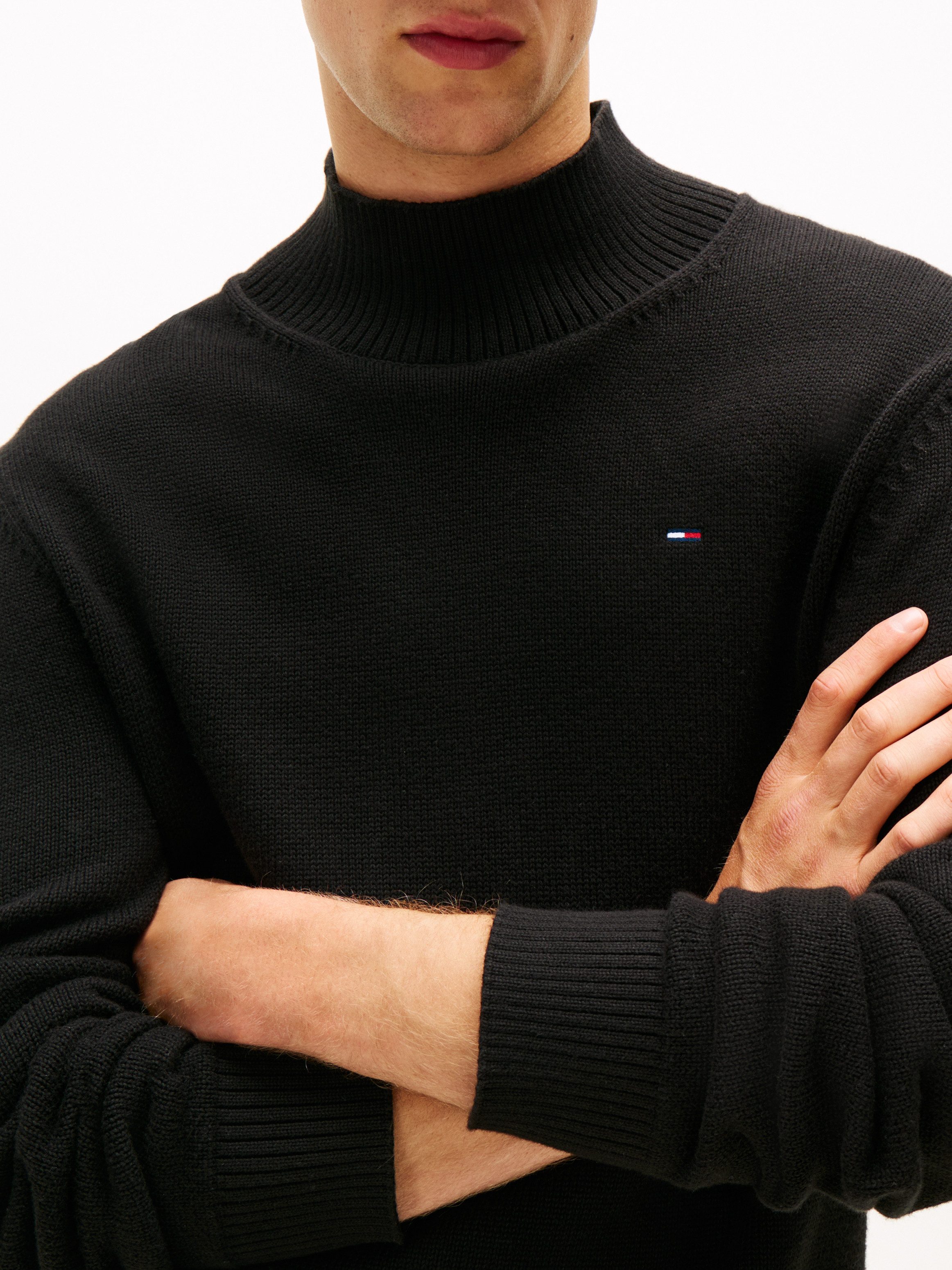 Tommy Jeans Rollkragenpullover TJM SLIM FIT ROLL NECK mit Mock Neck, Strick günstig online kaufen