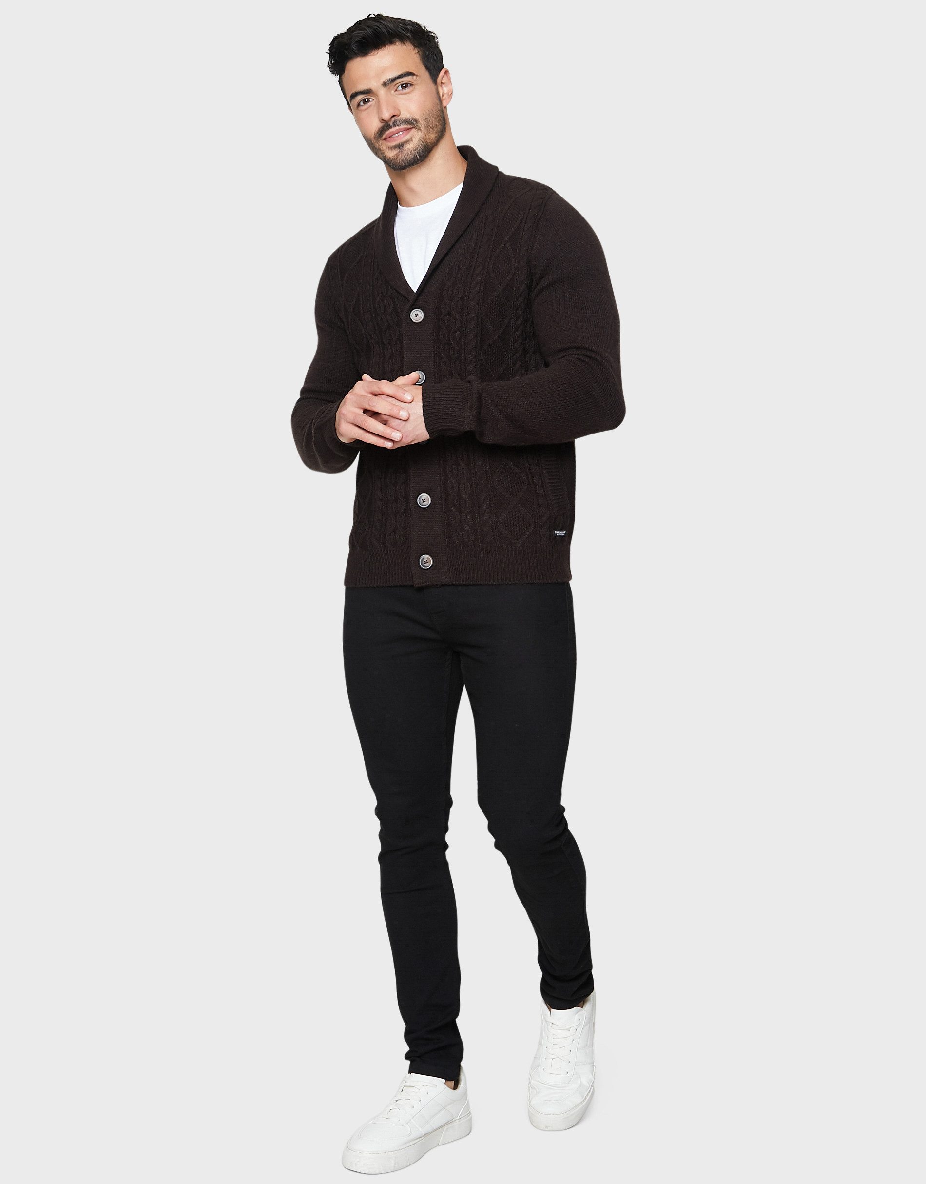 Threadbare Strickjacke Shaw (1-tlg) im schlichten günstig online kaufen