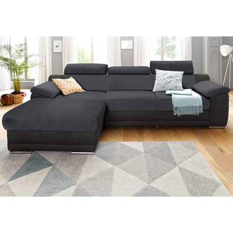 sit&more Ecksofa Xenia L-Form, wahlweise mit Bettfunktion