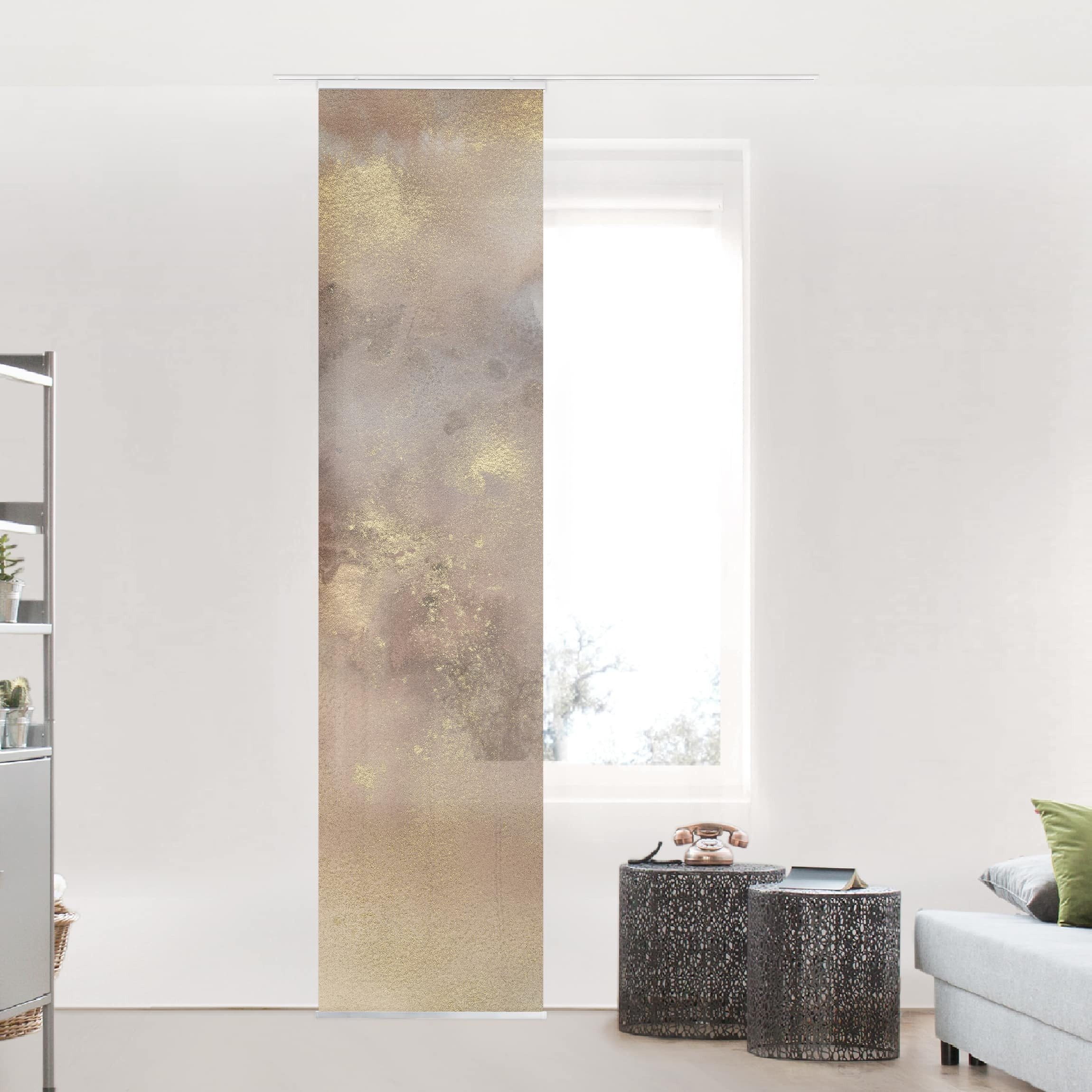 Bilderdepot24 Schiebegardine modern Flächenvorhang blickdicht Himmelsträume günstig online kaufen