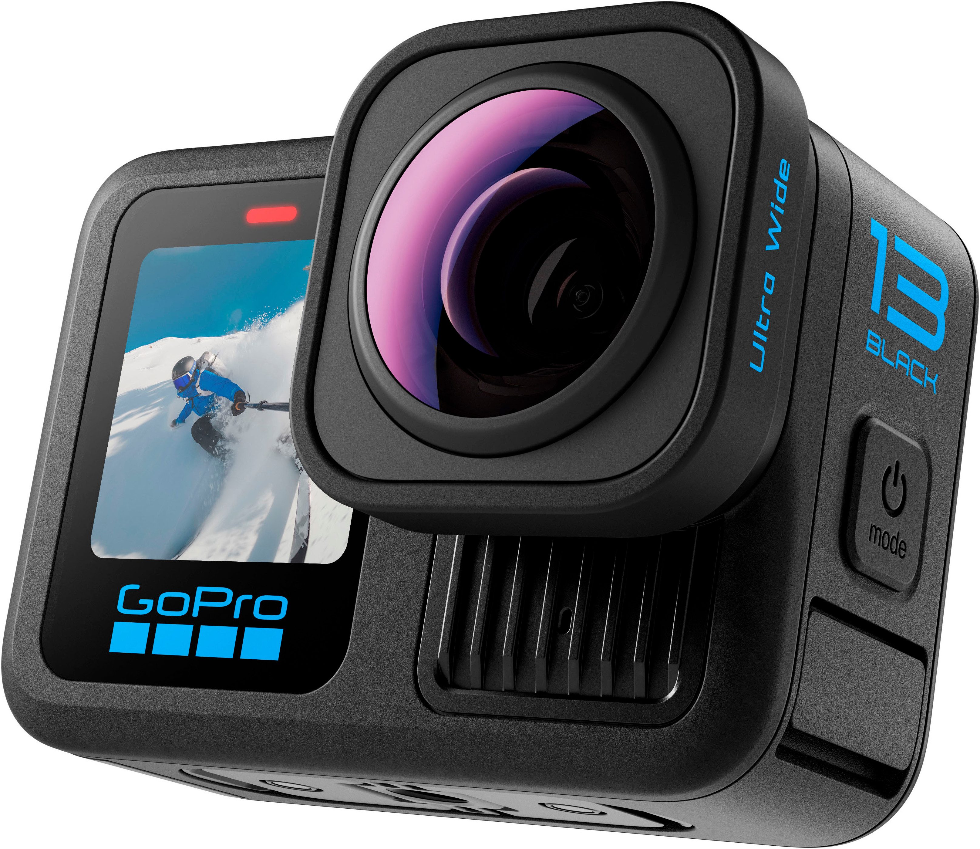GoPro HERO13 Ultra Wide Edition Action Cam (4K Ultra HD, Bluetooth, WLAN (Wi-Fi)