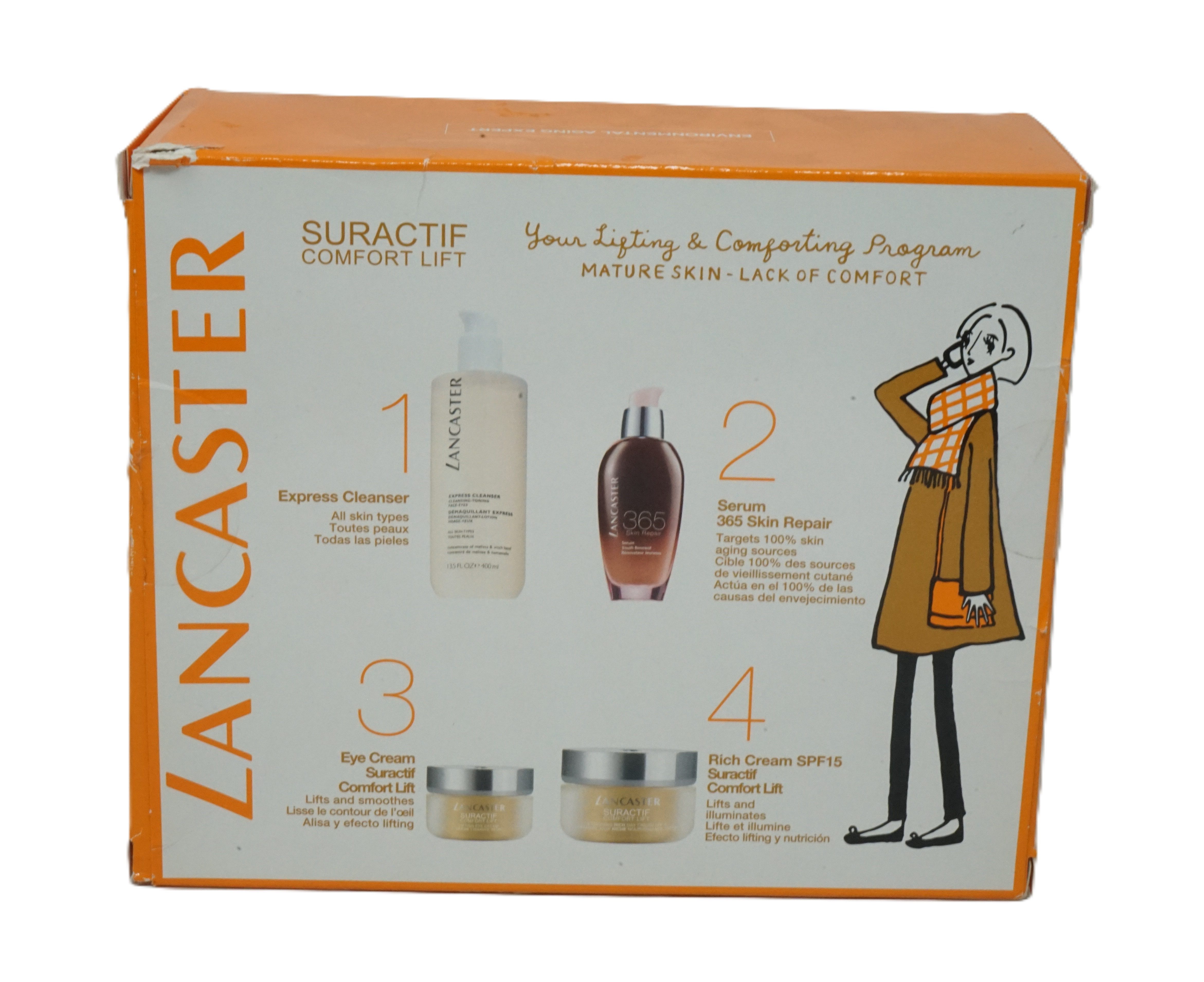 LANCASTER Anti-Aging-Creme Lancaster Suractif Comfort Lift Nourishing Rich Day Cream Spf15 50ml