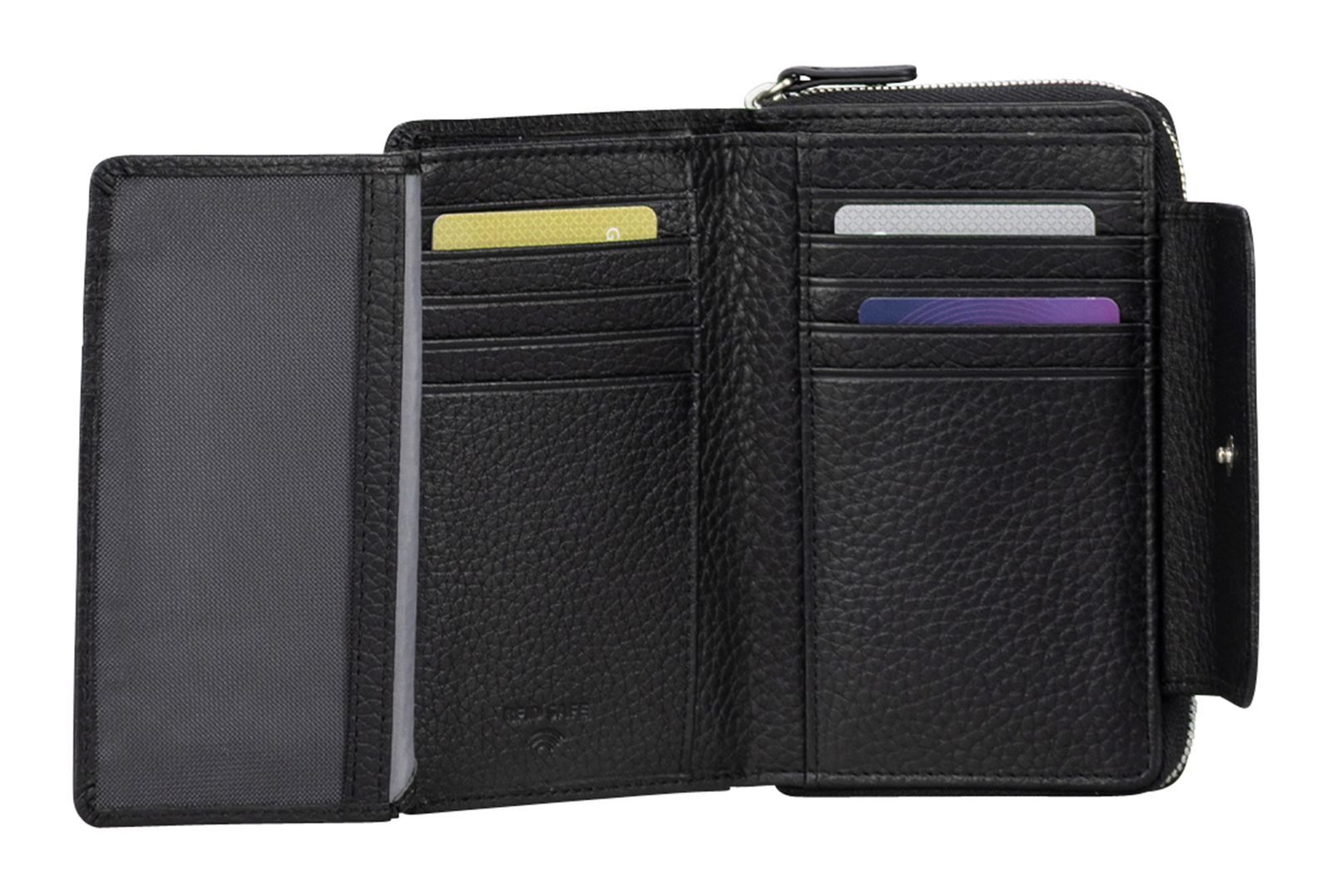 Jost Geldbörse Zip Wallet, aus echtem Rindsleder