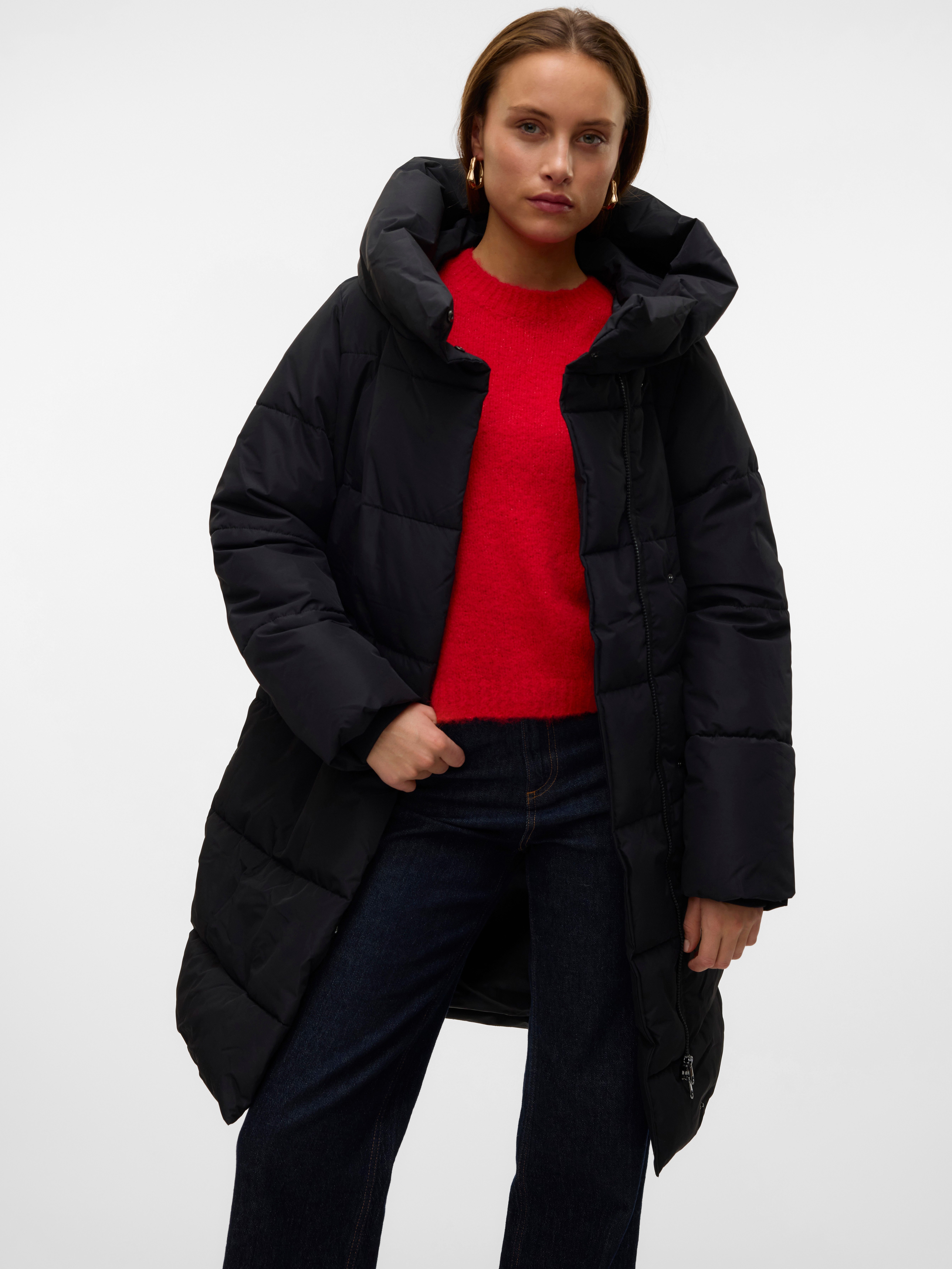 Vero Moda Steppmantel VMLEONIEKATE COAT GA NOOS mit abnehmbarem Bindegürtel günstig online kaufen