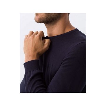 Brax Longpullover dunkel-blau (1-tlg)