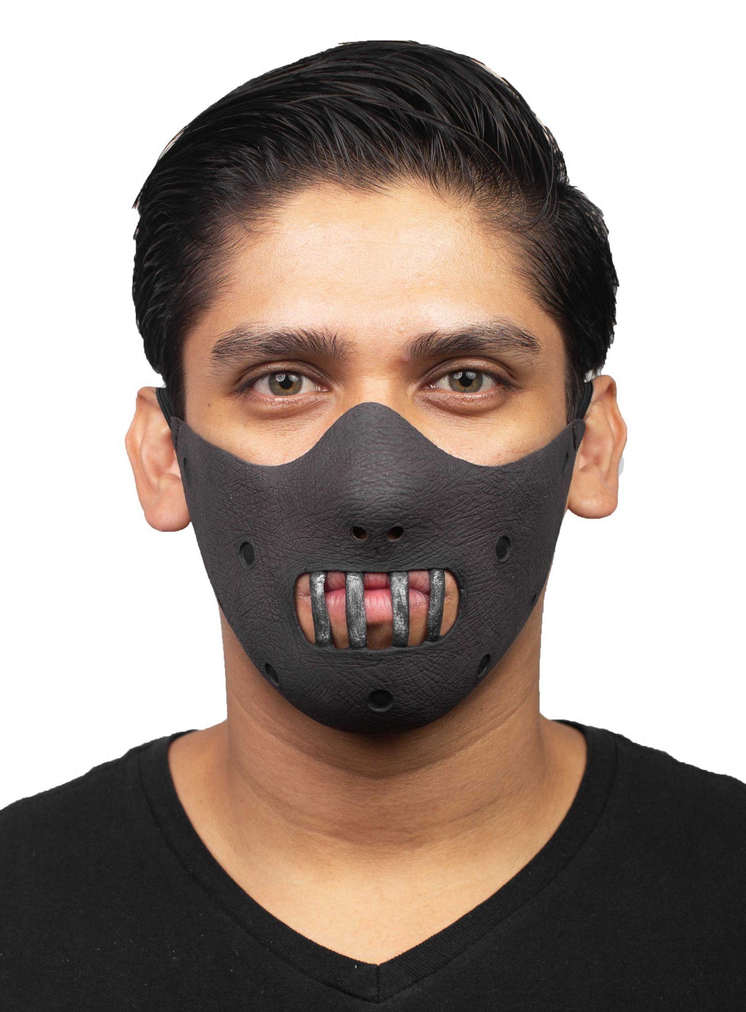 Metamorph Verkleidungsmaske Hannibal Maulkorb Maske, Diese Masken sorgen für großen Schrecken, auch wenn sie das Gesicht