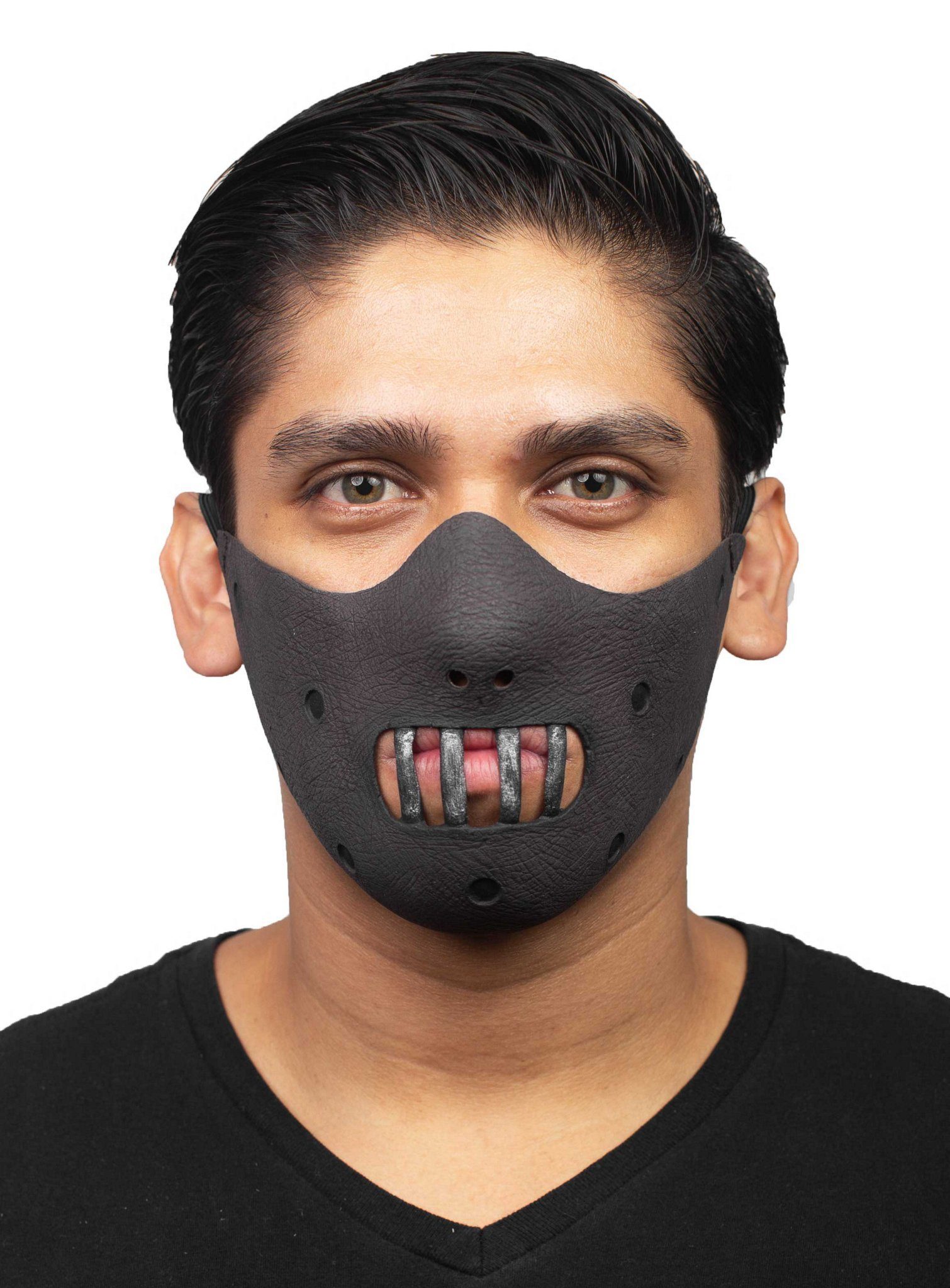 Metamorph Verkleidungsmaske Hannibal Maske - Halloween Fasching Horror Kostüm, Diese Masken sorgen für großen Schrecken, auch wenn sie das Gesicht