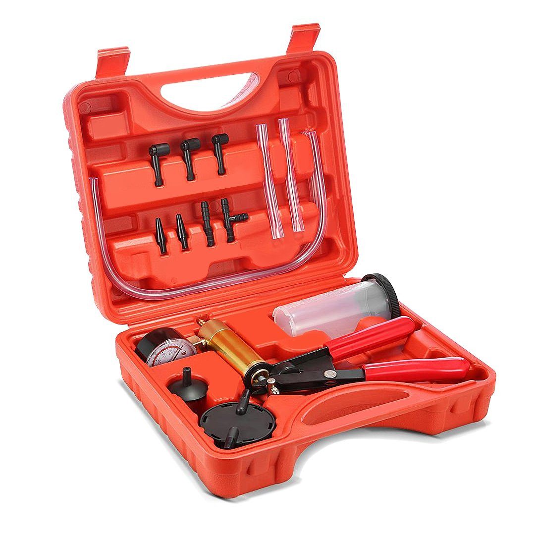 ConStands Motorradheber Bremsenentlüftungsgerät Vakuumpumpe für Motorradbremsen Bremsenentlüft