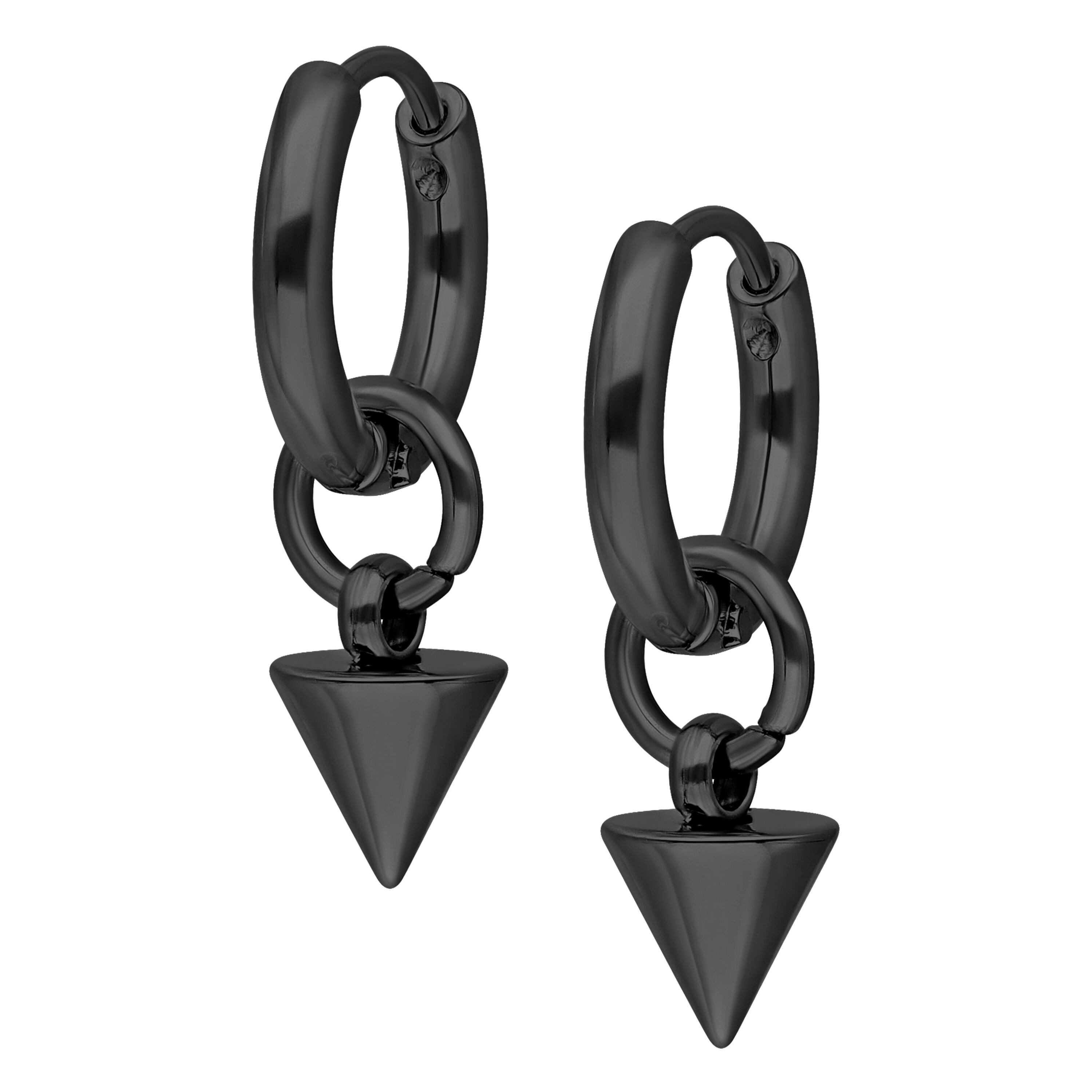 Wildcat Paar Ohrhänger Little Short Spike Hoops, Chirurgenstahl 316L - wass günstig online kaufen