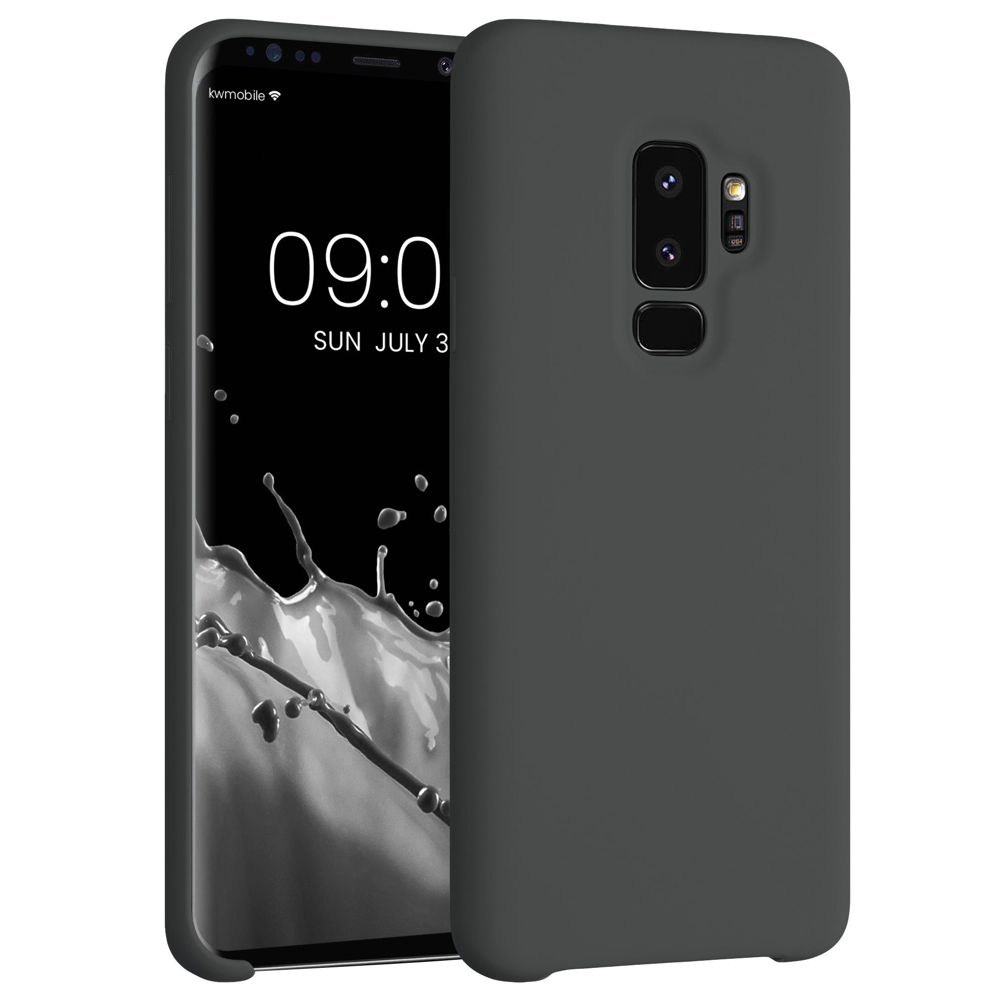kwmobile Handyhülle Handyhülle für Samsung Galaxy S9 Plus Hülle, Weiches Handy Silikon Case - Schutzhülle Cover