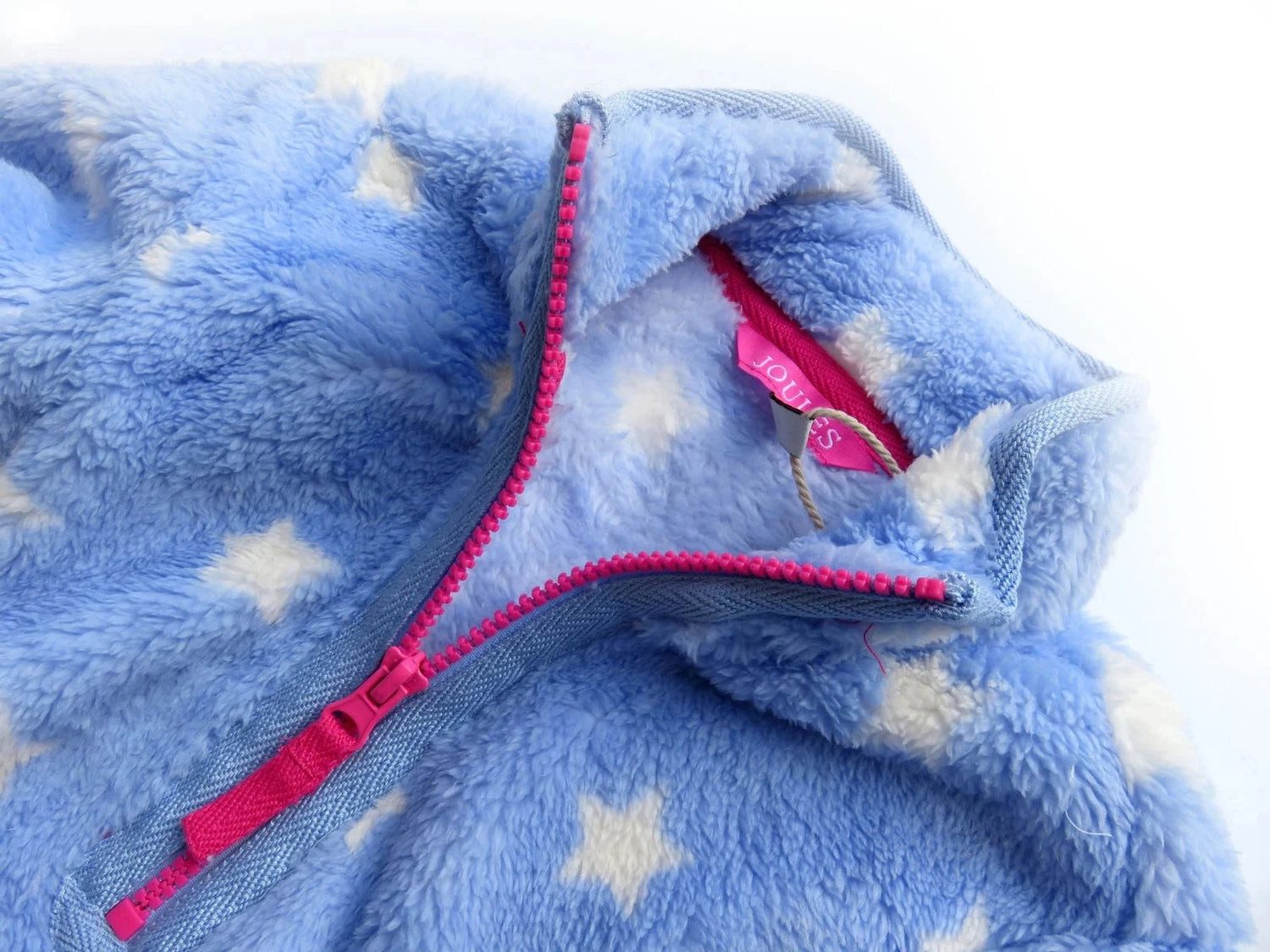 Tom Joule Fleecepullover Tom Joule Fleecepullover „Merridee“ Skyblue mit Sternen