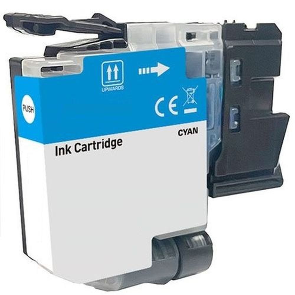 inkpro Druckerpatronen kompatibel mit Brother LC-521, Tintenpatrone (für DCP-J1260 W, DCP-J1310 DW, DCP-J1313 DW, DCP-J1360 DW, DCP-J1460DW, Druckleistung: Schwarz, Cyan, Magenta, Gelb je 5000 Seiten)