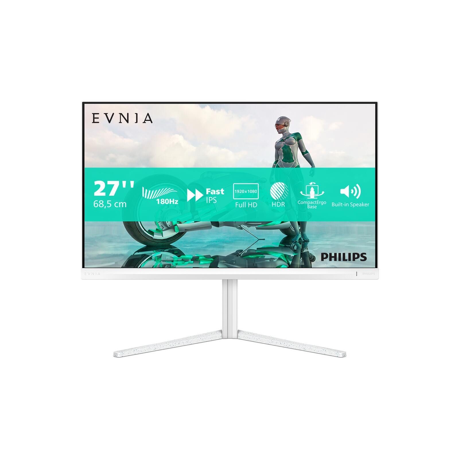 Philips Philips 27M2N3201A Gaming-LED-Monitor (1920 x 1080, 1 ms Reaktionszeit, 180 Hz, IPS Panel)