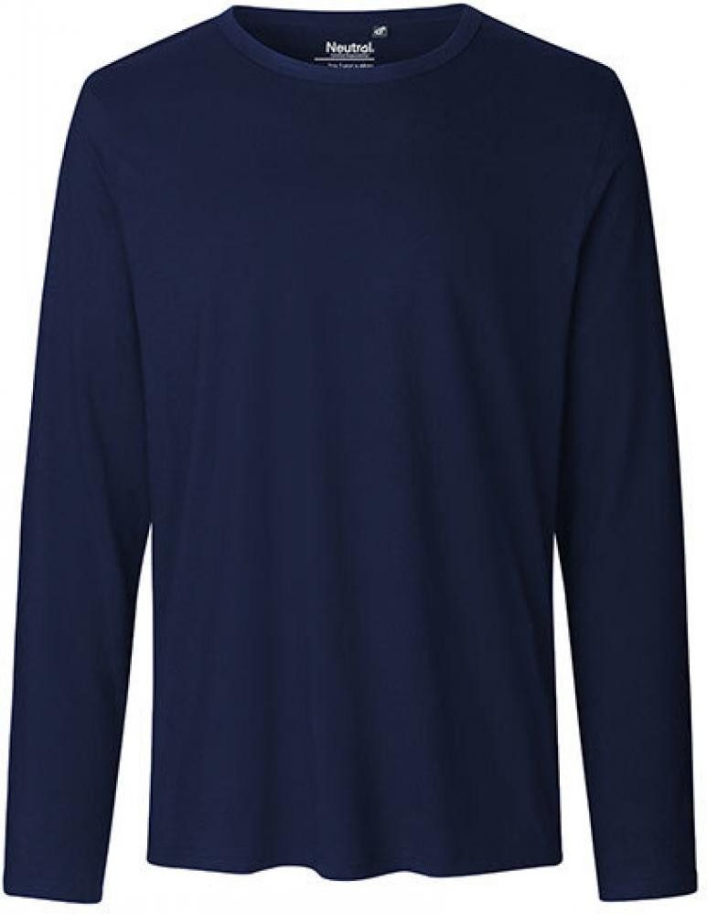 Neutral Langarmshirt Herren Long Sleeve T-Shirt / 100% Fairtrade-Baumwolle