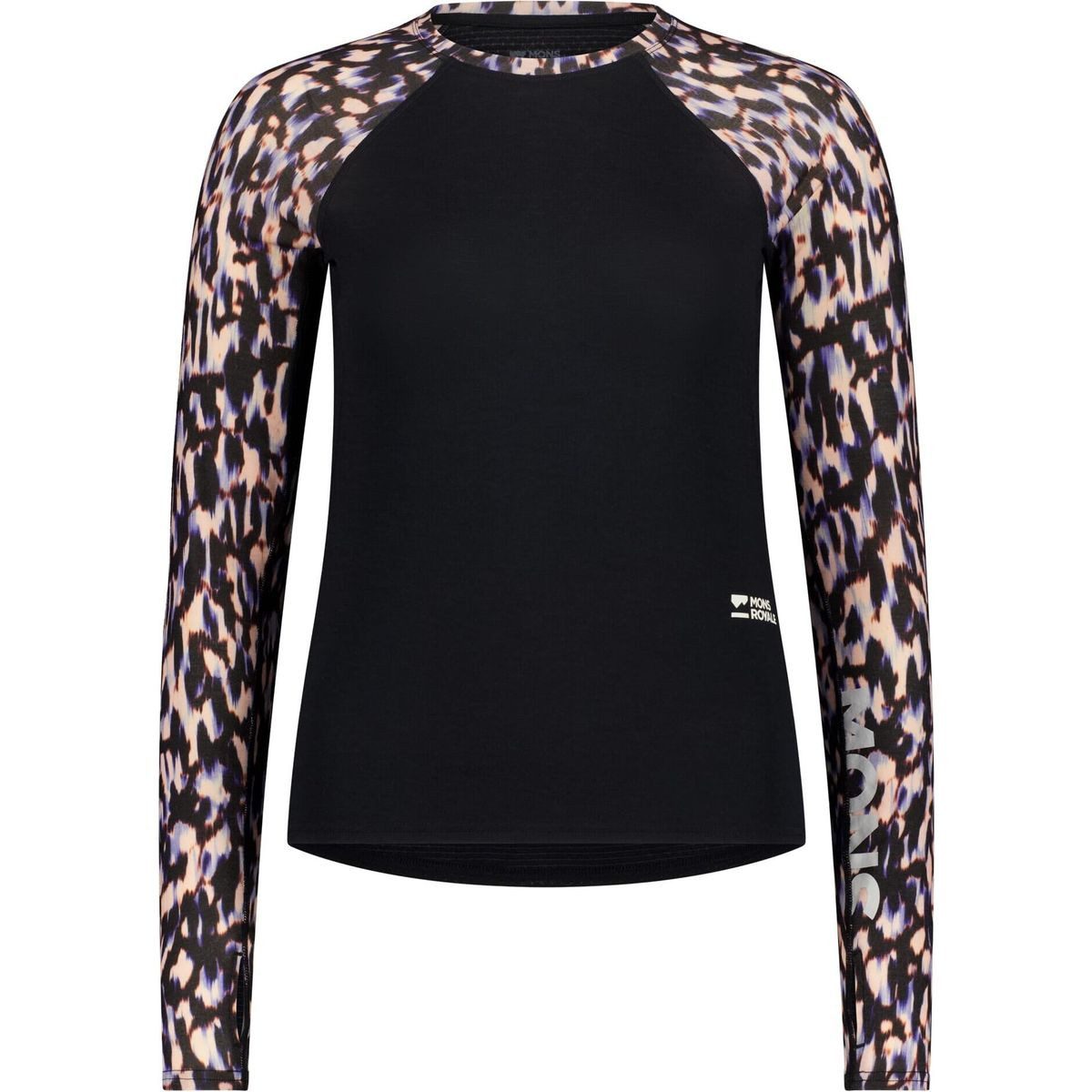 Mons Royale Sweatshirt Womens Bella Merino Long Sleeve Leichtes, atmungsaktives Langarmshirt aus Merinowolle für Damen