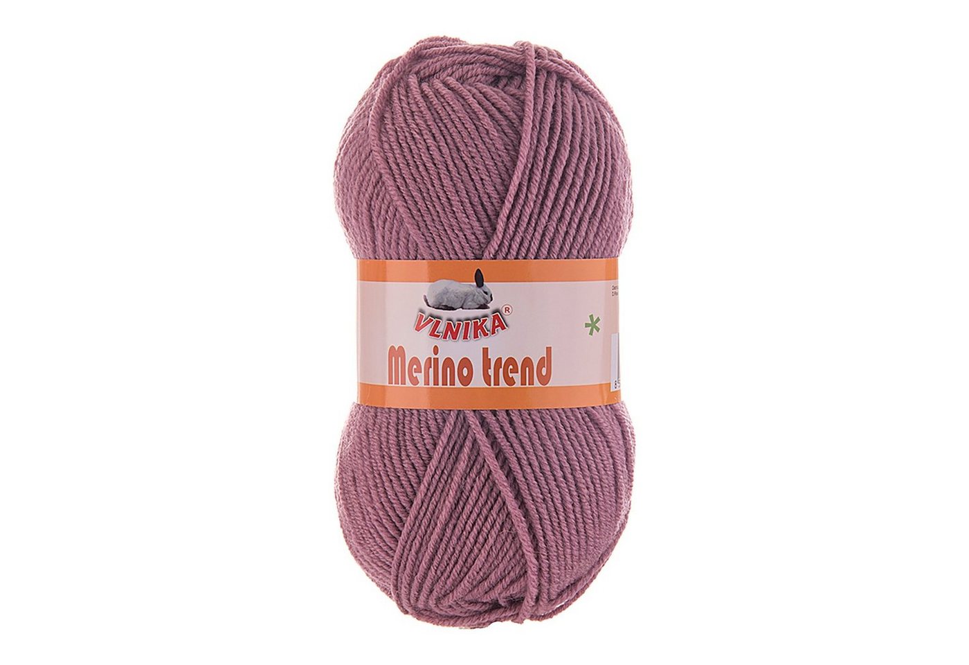 Thumbnail - VLNIKA 5 x 100g Strickgarn Merino trend Häkelwolle, 200 m, 104 pastellviolett