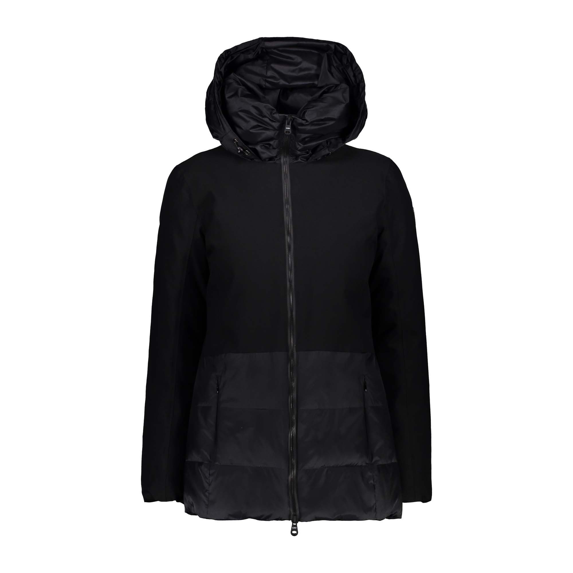 Outdoorjacke CMP Damen Jacke Woman Mid Jacket Fix Hood 39K2856