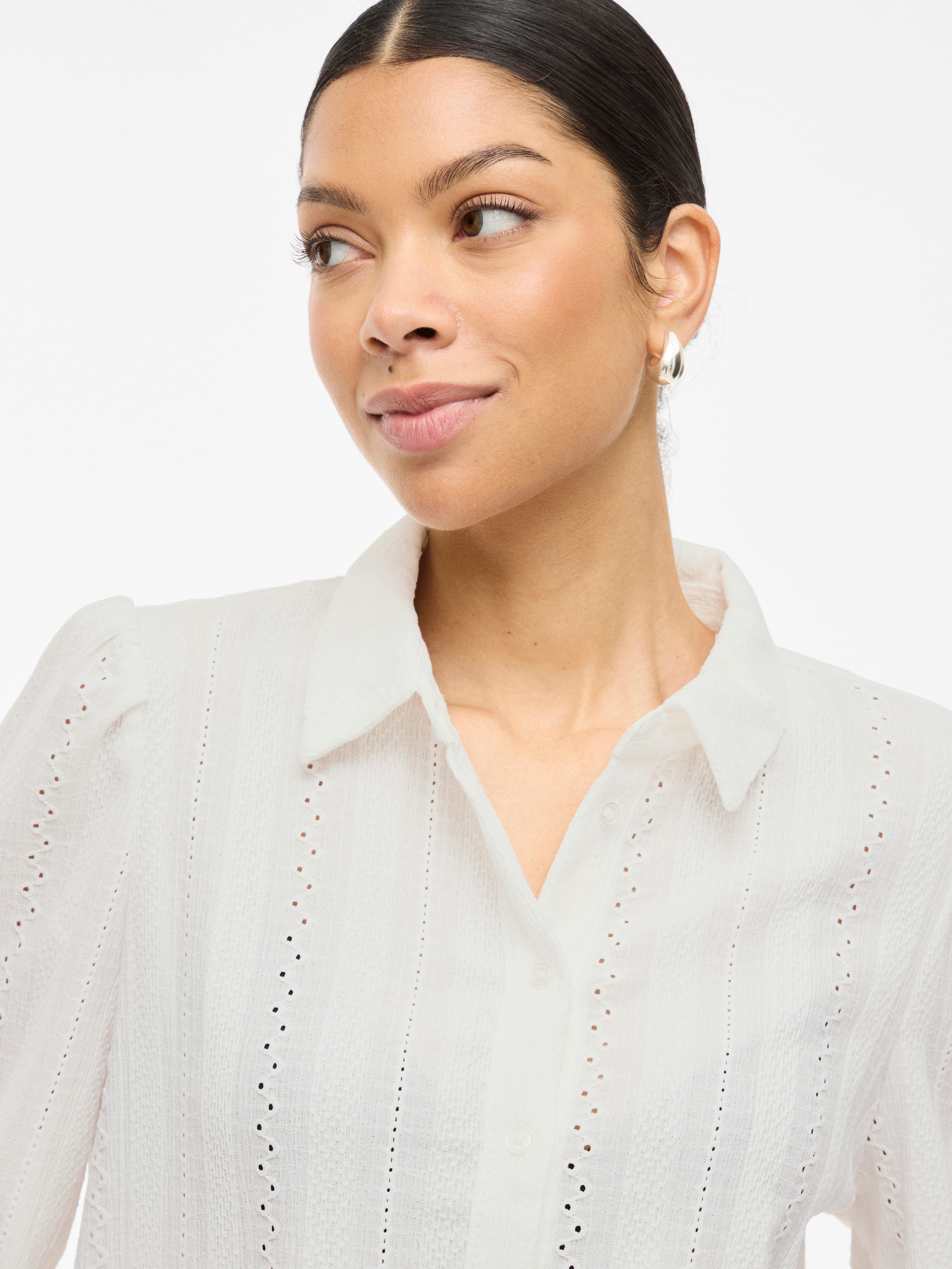 Vila Langarmbluse VIZANIA L/S SHIRT - NOOS