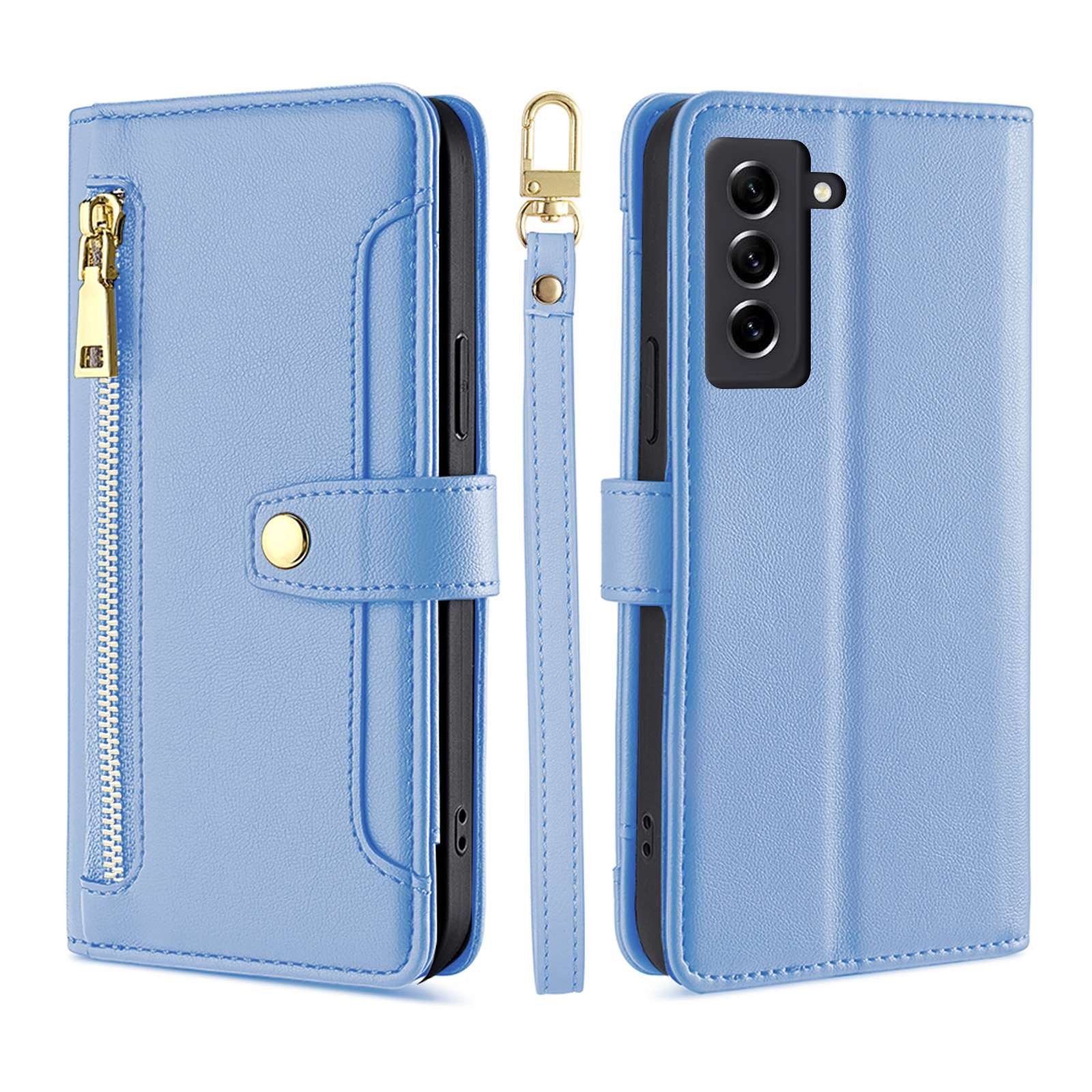 betterfon Handykette für Samsung Galaxy Leder Umhänge Hülle mit Kartenfächer, Hände frei – mit Silikonhülle & Schnur für flexiblen Alltag