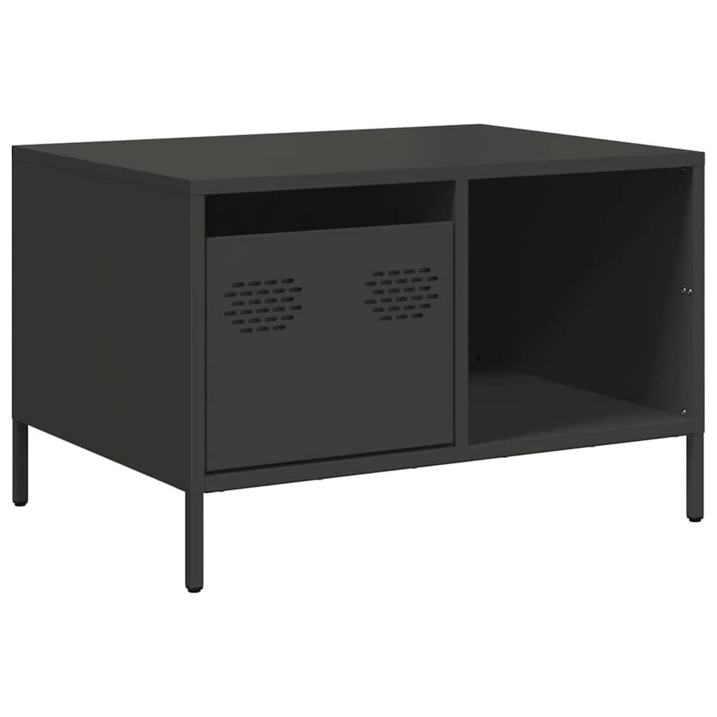 vidaXL Couchtisch Couchtisch Schwarz 68,5x50x43,5 cm günstig online kaufen