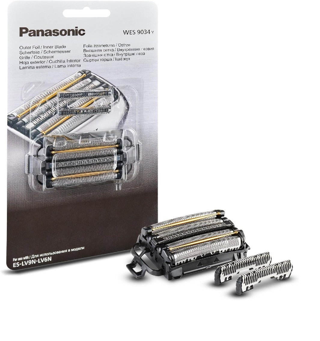 Panasonic Ersatzscherteil WES 9034 Y für ES-LV9N, LV6N, 1 St., Nass & trocken Rasierer