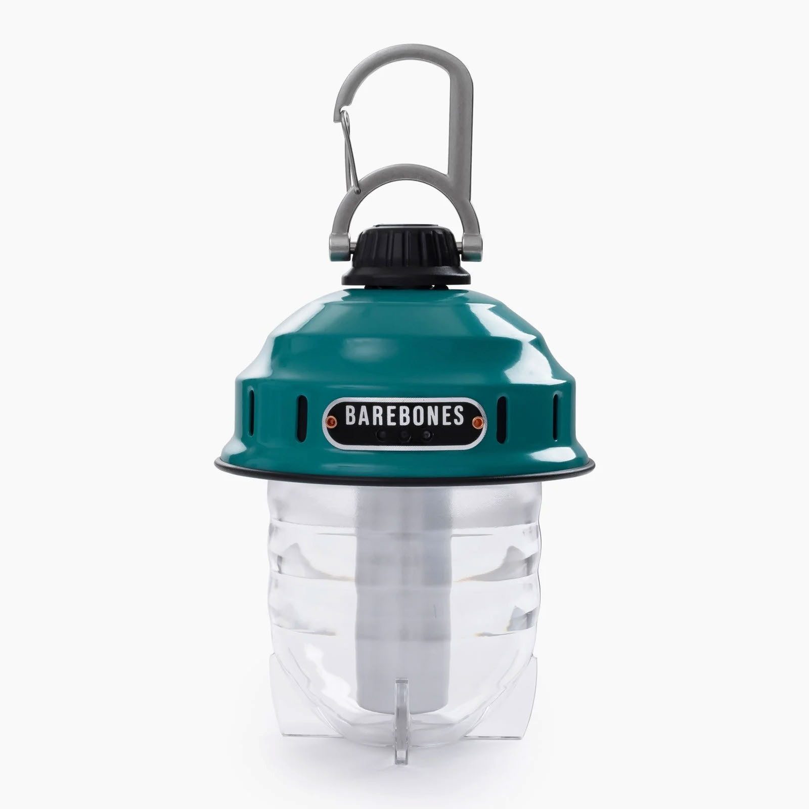 Barebones Laterne Camping Laterne Beacon Light Retro Lampe, Dimmbar Stahl USB Akku LED