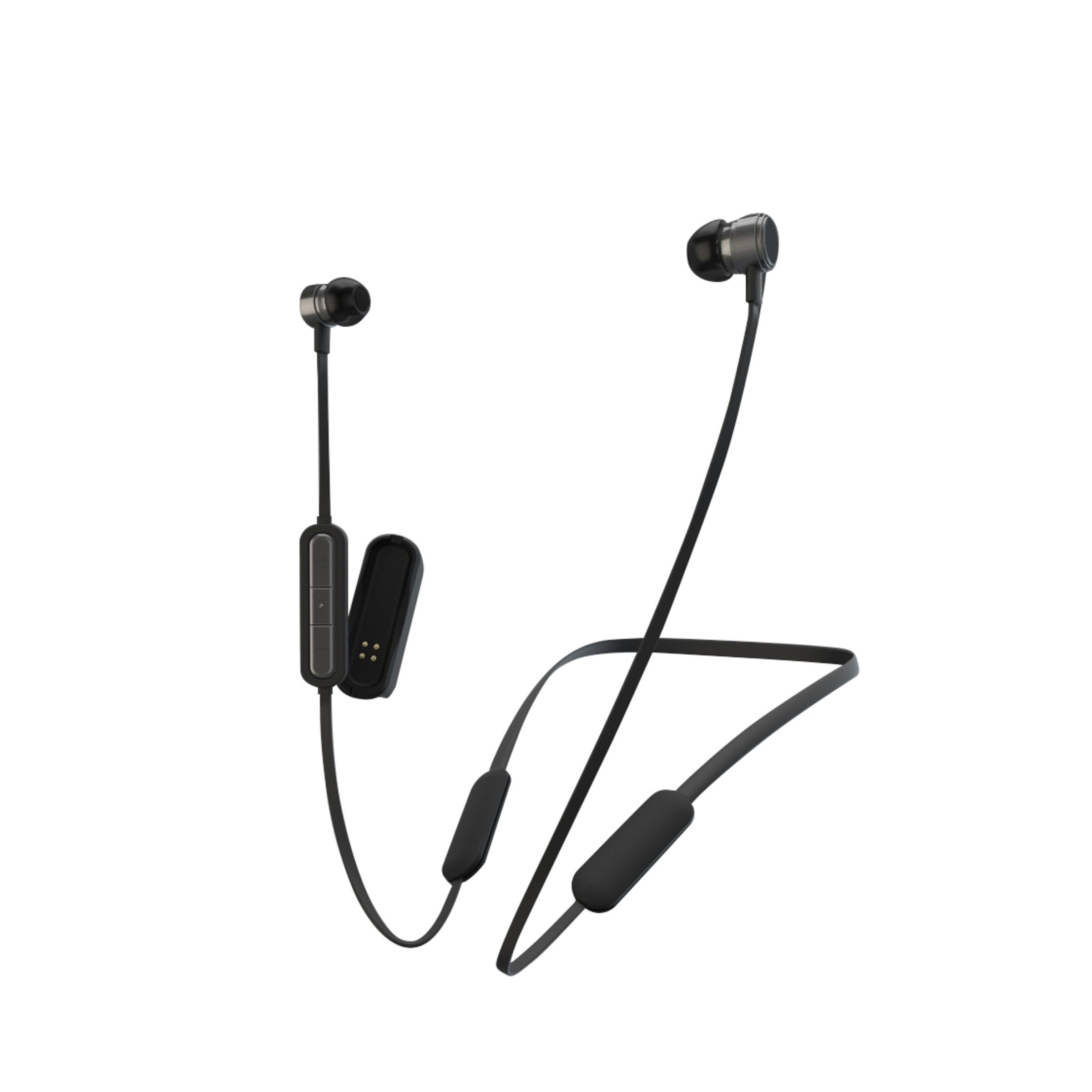 Vivanco Smartphone-Headset (Wireless, 2x Li-Polymer Batterien im Neckband verbaut, Laufzeit 8 Stunden)