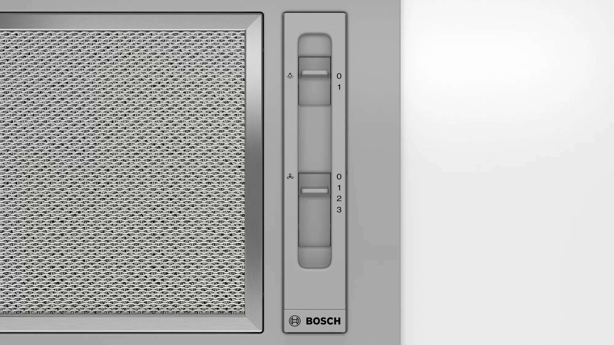 BOSCH Lüfterbaustein Lüfterbaustein 53 cm breit, Ab-/Umluft, Anthrazit NEU DLN53AA70 Lüfterbaustein 53 cm breit, Ab-/Umluft, Anthrazit NEU DLN53AA70