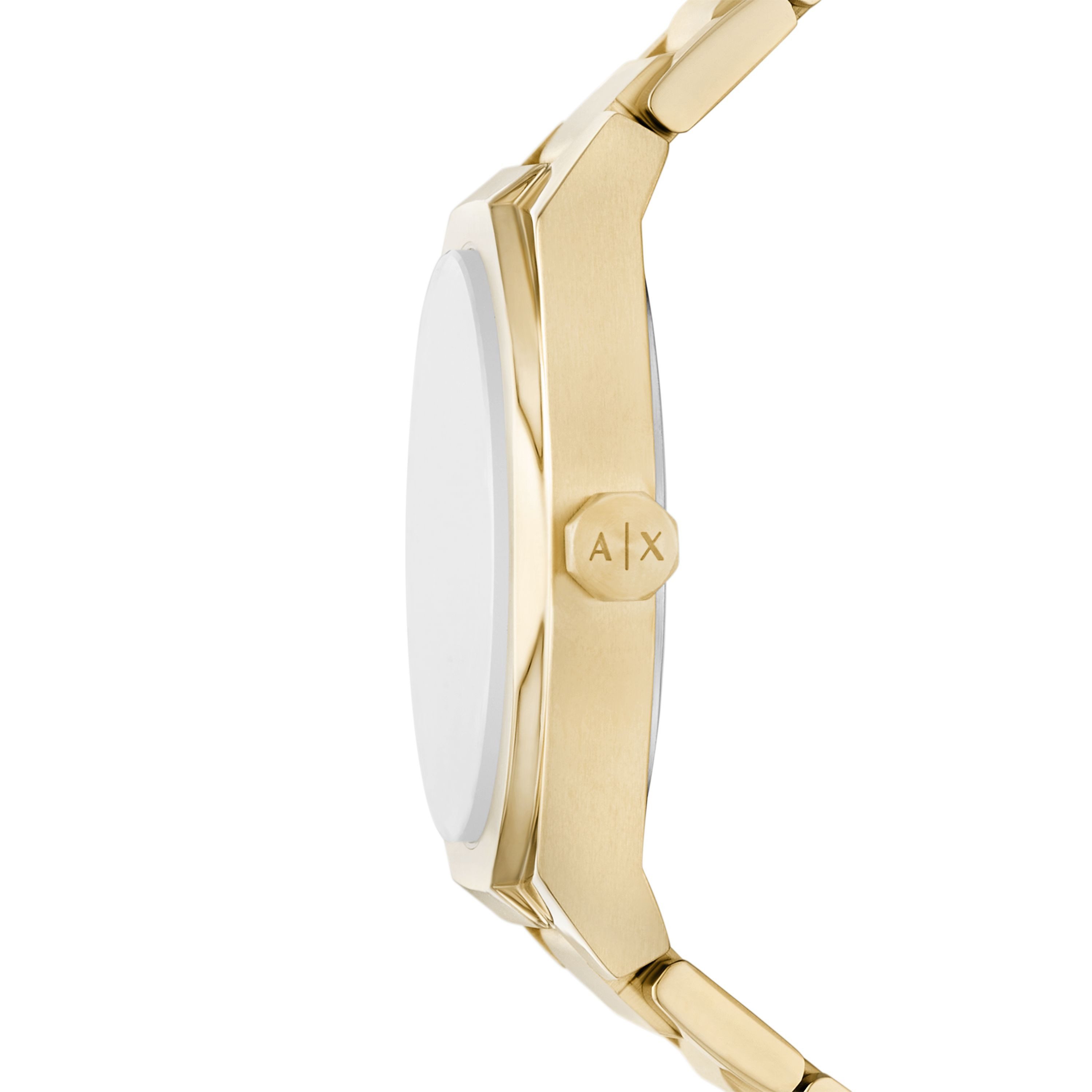 ARMANI EXCHANGE Quarzuhr AX6031, Armbanduhr, Damenuhr, Edelstahlarmband, analog, Diamant