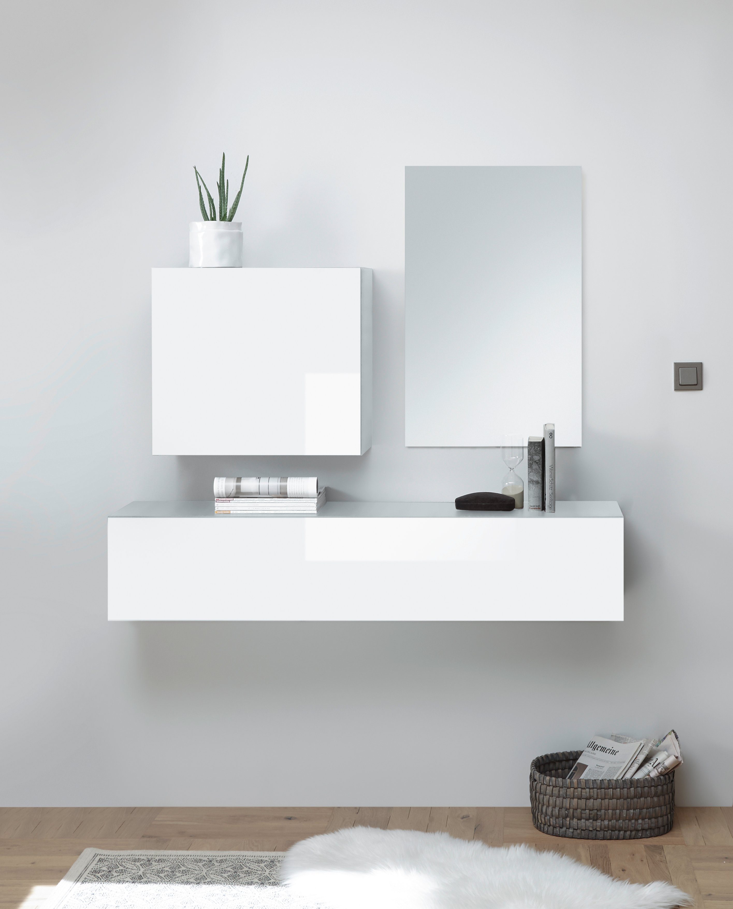 INOSIGN Klapphängeschrank "City", Breite 138 cm günstig online kaufen